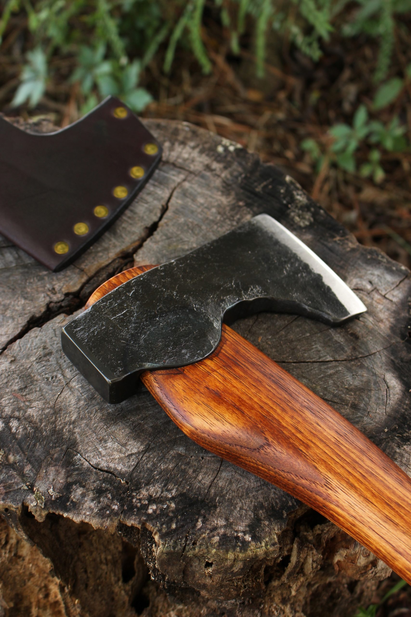 handmade, usa made, usa made axe, hatchet, chopping, wood chopping, outdoor, outdoorsman, survival, backwoodsman, hickory, axe made in america, axes made in the usa, ike bullington, wolf valley forge, valley forge, pack axe, back packing, camping, trail axe, hunting axe, trappers axe, camp axe, bush axe, belt axe, pack axe, leather shoulder rig, chopping axe, leather axe carrier, shoulder sling for axe, carpenter's axe, Wolf Valley Forge, Wolf Valley Forge axe release, Axe Wax, haversack, go back, man purse, man bag, canvas bag, reenactor, reenacting