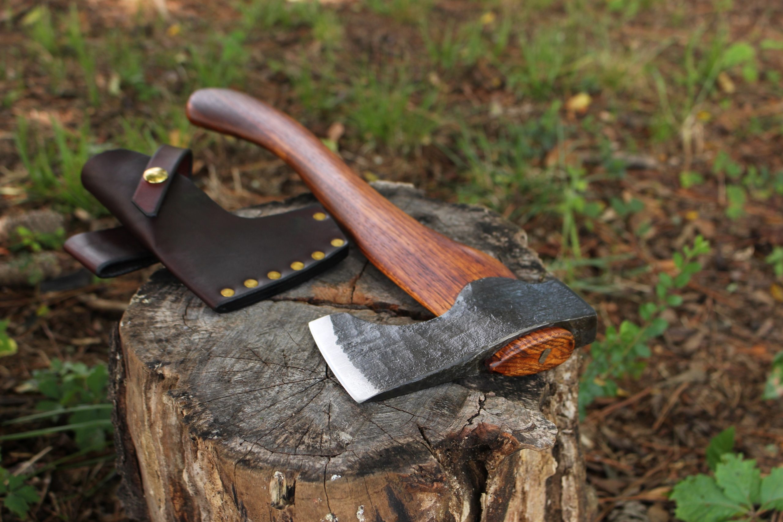handmade, usa made, usa made axe, hatchet, chopping, wood chopping, outdoor, outdoorsman, survival, backwoodsman, hickory, axe made in america, axes made in the usa, ike bullington, wolf valley forge, valley forge, pack axe, back packing, camping, trail axe, hunting axe, trappers axe, camp axe, bush axe, belt axe, pack axe, leather shoulder rig, chopping axe, leather axe carrier, shoulder sling for axe, carpenter's axe, Wolf Valley Forge, Wolf Valley Forge axe release, Axe Wax, haversack, go back, man purse, man bag, canvas bag, reenactor, reenacting