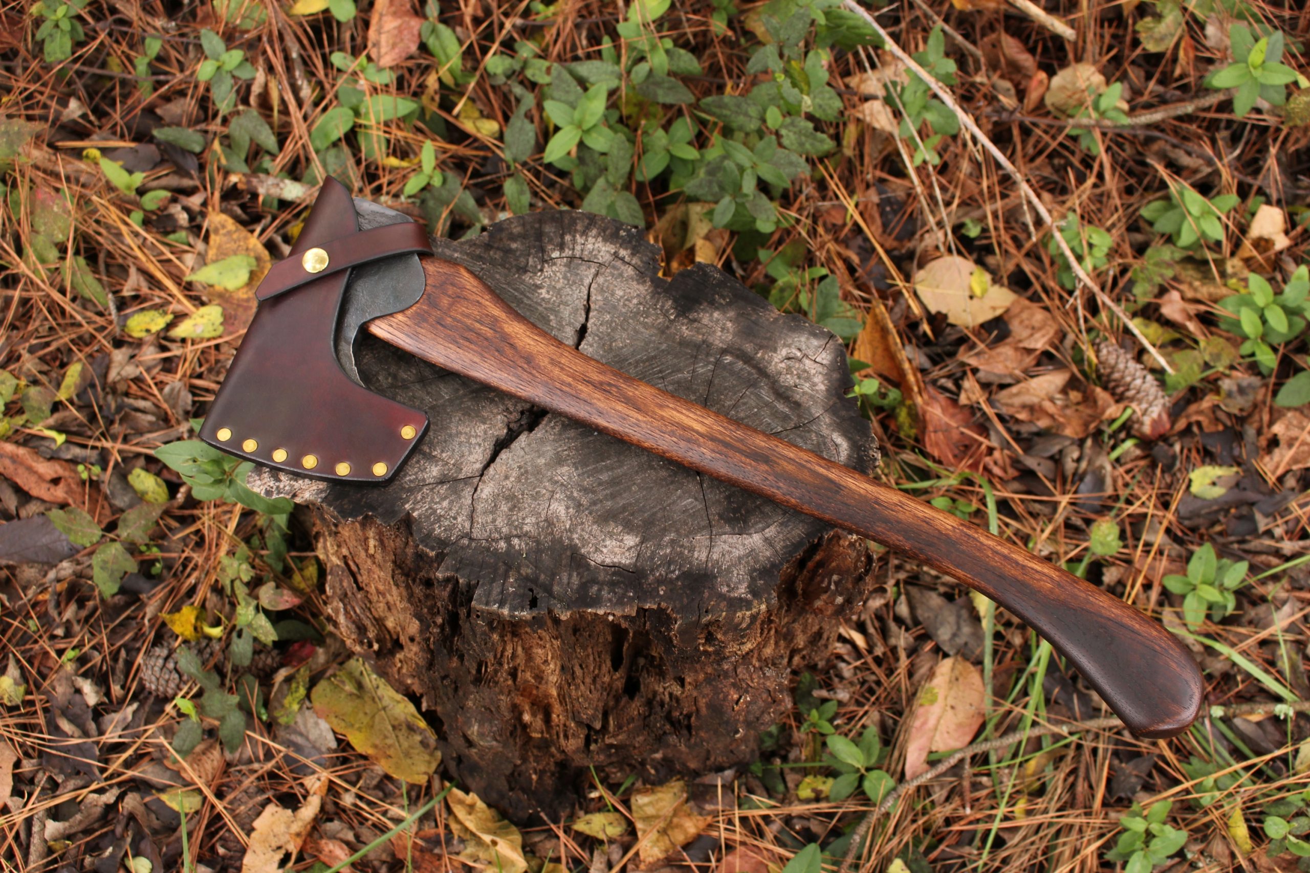 handmade, usa made, usa made axe, hatchet, chopping, wood chopping, outdoor, outdoorsman, survival, backwoodsman, hickory, axe made in america, axes made in the usa, ike bullington, wolf valley forge, valley forge, pack axe, back packing, camping, trail axe, hunting axe, trappers axe, camp axe, bush axe, belt axe, pack axe, leather shoulder rig, chopping axe, leather axe carrier, shoulder sling for axe, carpenter's axe, Wolf Valley Forge, Wolf Valley Forge axe release, Axe Wax, haversack, go back, man purse, man bag, canvas bag, reenactor, reenacting