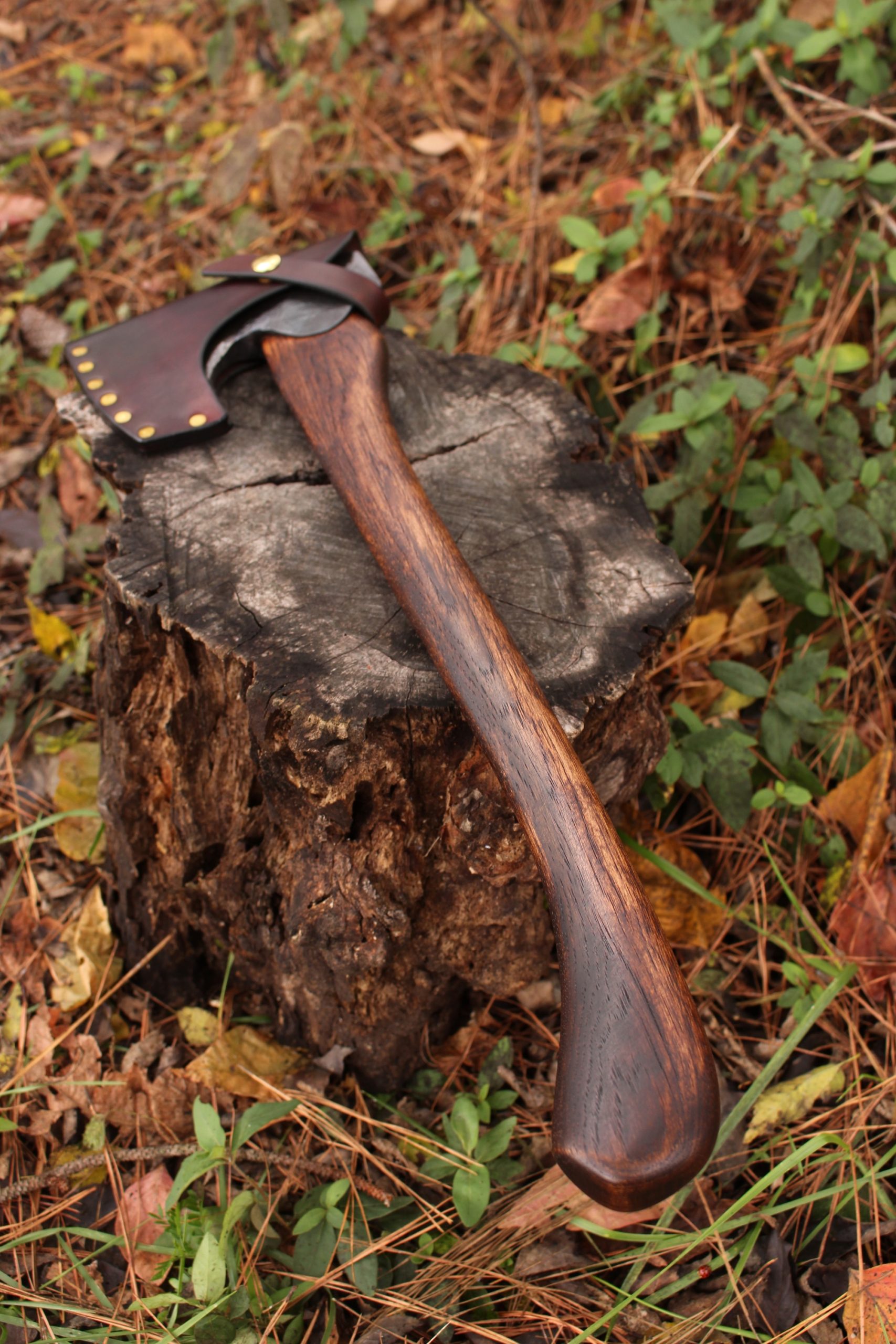 handmade, usa made, usa made axe, hatchet, chopping, wood chopping, outdoor, outdoorsman, survival, backwoodsman, hickory, axe made in america, axes made in the usa, ike bullington, wolf valley forge, valley forge, pack axe, back packing, camping, trail axe, hunting axe, trappers axe, camp axe, bush axe, belt axe, pack axe, leather shoulder rig, chopping axe, leather axe carrier, shoulder sling for axe, carpenter's axe, Wolf Valley Forge, Wolf Valley Forge axe release, Axe Wax, haversack, go back, man purse, man bag, canvas bag, reenactor, reenacting