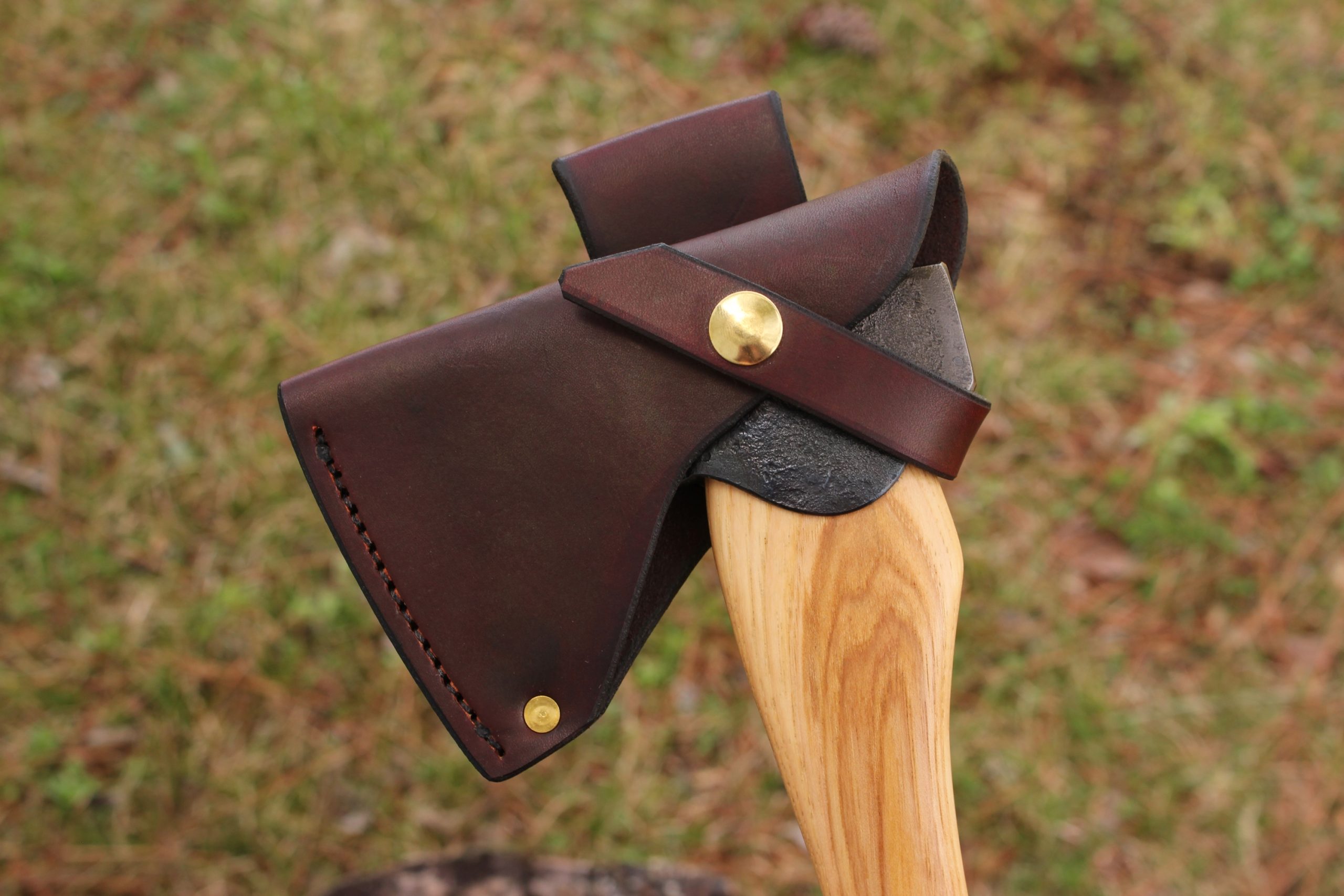 handmade, usa made, usa made axe, hatchet, chopping, wood chopping, outdoor, outdoorsman, survival, backwoodsman, hickory, axe made in america, axes made in the usa, ike bullington, wolf valley forge, valley forge, pack axe, back packing, camping, trail axe, hunting axe, trappers axe, camp axe, bush axe, belt axe, pack axe, leather shoulder rig, chopping axe, leather axe carrier, shoulder sling for axe, carpenter's axe, Wolf Valley Forge, Wolf Valley Forge axe release, Axe Wax, haversack, go back, man purse, man bag, canvas bag, reenactor, reenacting
