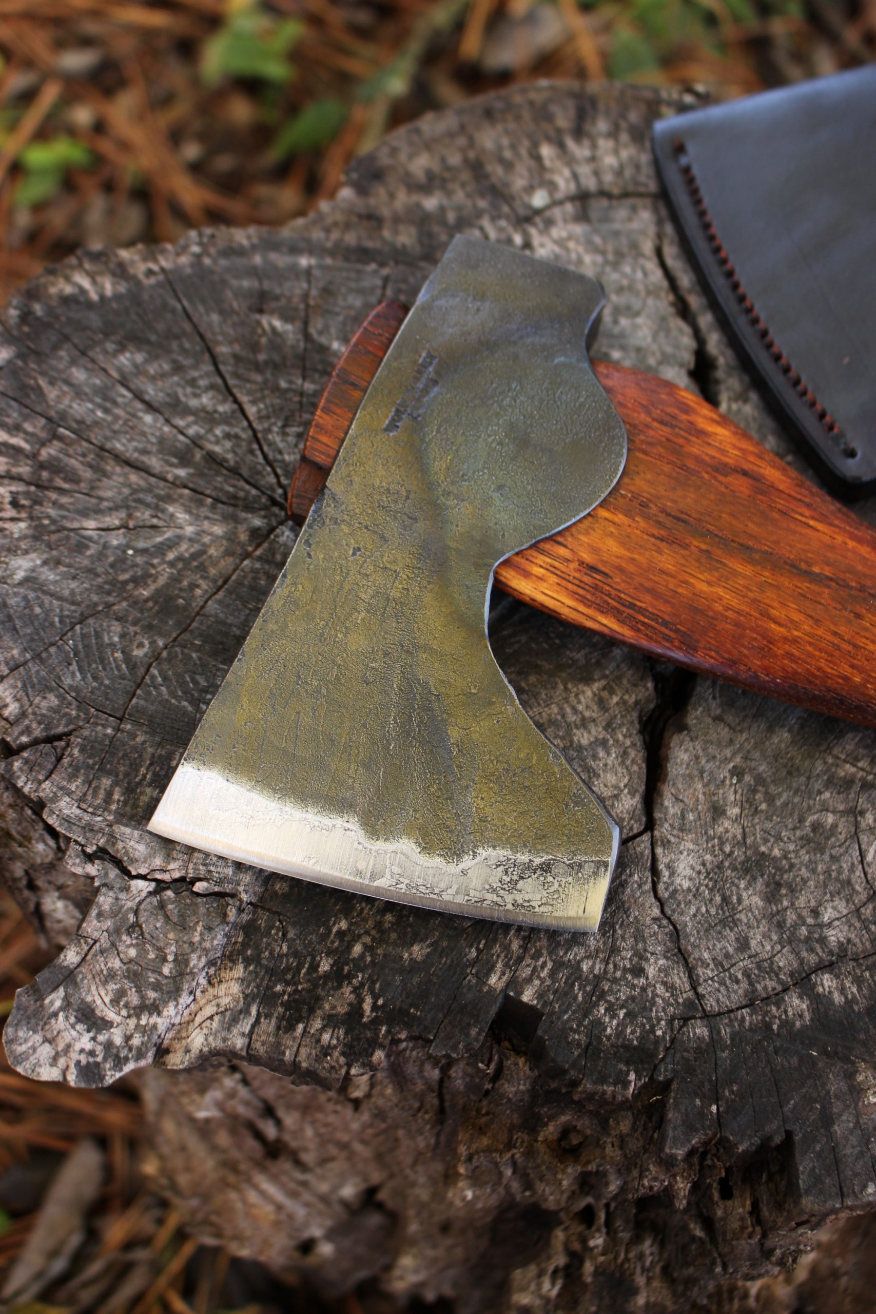 handmade, usa made, usa made axe, hatchet, chopping, wood chopping, outdoor, outdoorsman, survival, backwoodsman, hickory, axe made in america, axes made in the usa, ike bullington, wolf valley forge, valley forge, pack axe, back packing, camping, trail axe, hunting axe, trappers axe, camp axe, bush axe, belt axe, pack axe, leather shoulder rig, chopping axe, leather axe carrier, shoulder sling for axe, carpenter's axe, Wolf Valley Forge, Wolf Valley Forge axe release, Axe Wax, haversack, go back, man purse, man bag, canvas bag, reenactor, reenacting