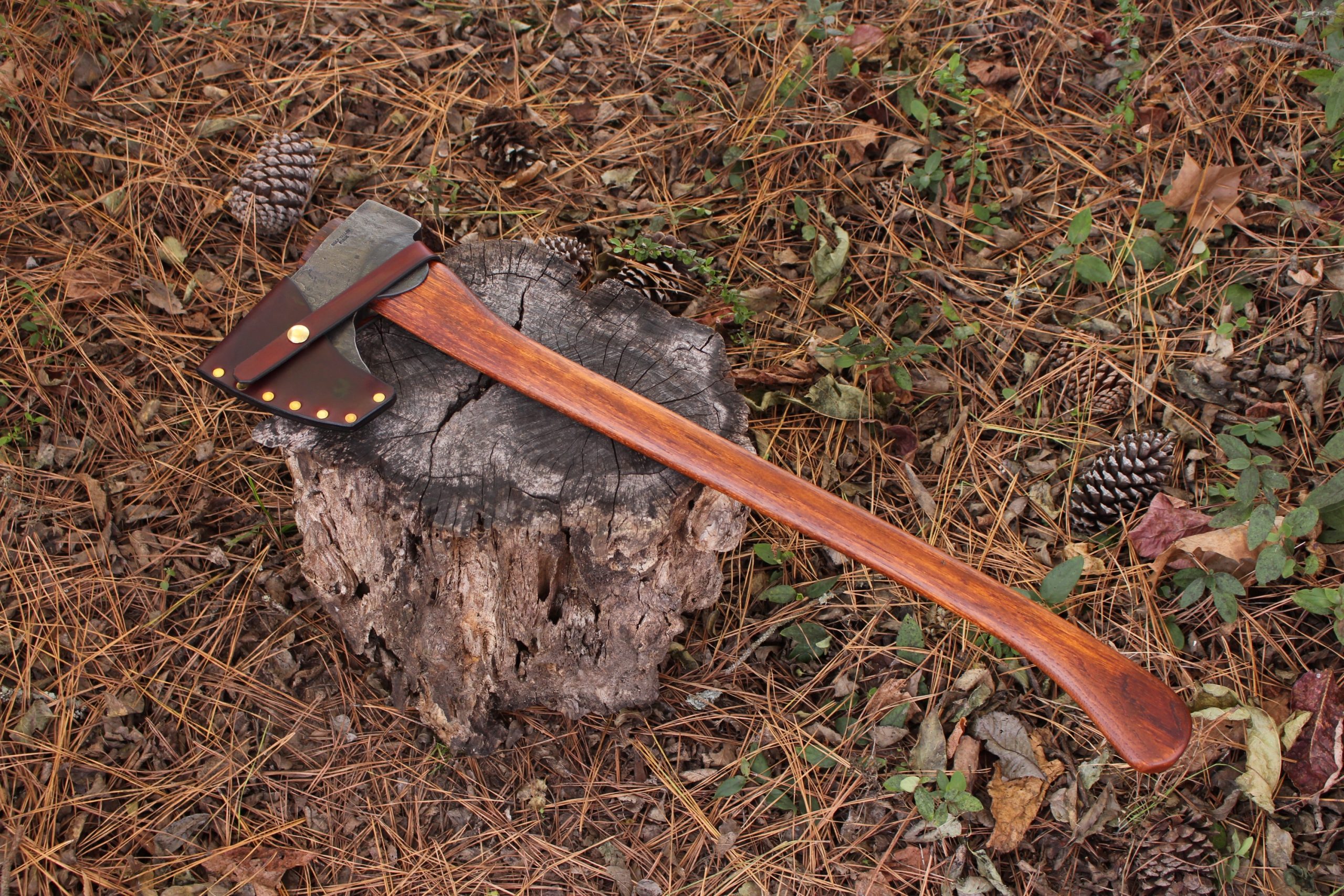 handmade, usa made, usa made axe, hatchet, chopping, wood chopping, outdoor, outdoorsman, survival, backwoodsman, hickory, axe made in america, axes made in the usa, ike bullington, wolf valley forge, valley forge, pack axe, back packing, camping, trail axe, hunting axe, trappers axe, camp axe, bush axe, belt axe, pack axe, leather shoulder rig, chopping axe, leather axe carrier, shoulder sling for axe, carpenter's axe, Wolf Valley Forge, Wolf Valley Forge axe release, Axe Wax, haversack, go back, man purse, man bag, canvas bag, reenactor, reenacting, Trekker Axe, Axe Life