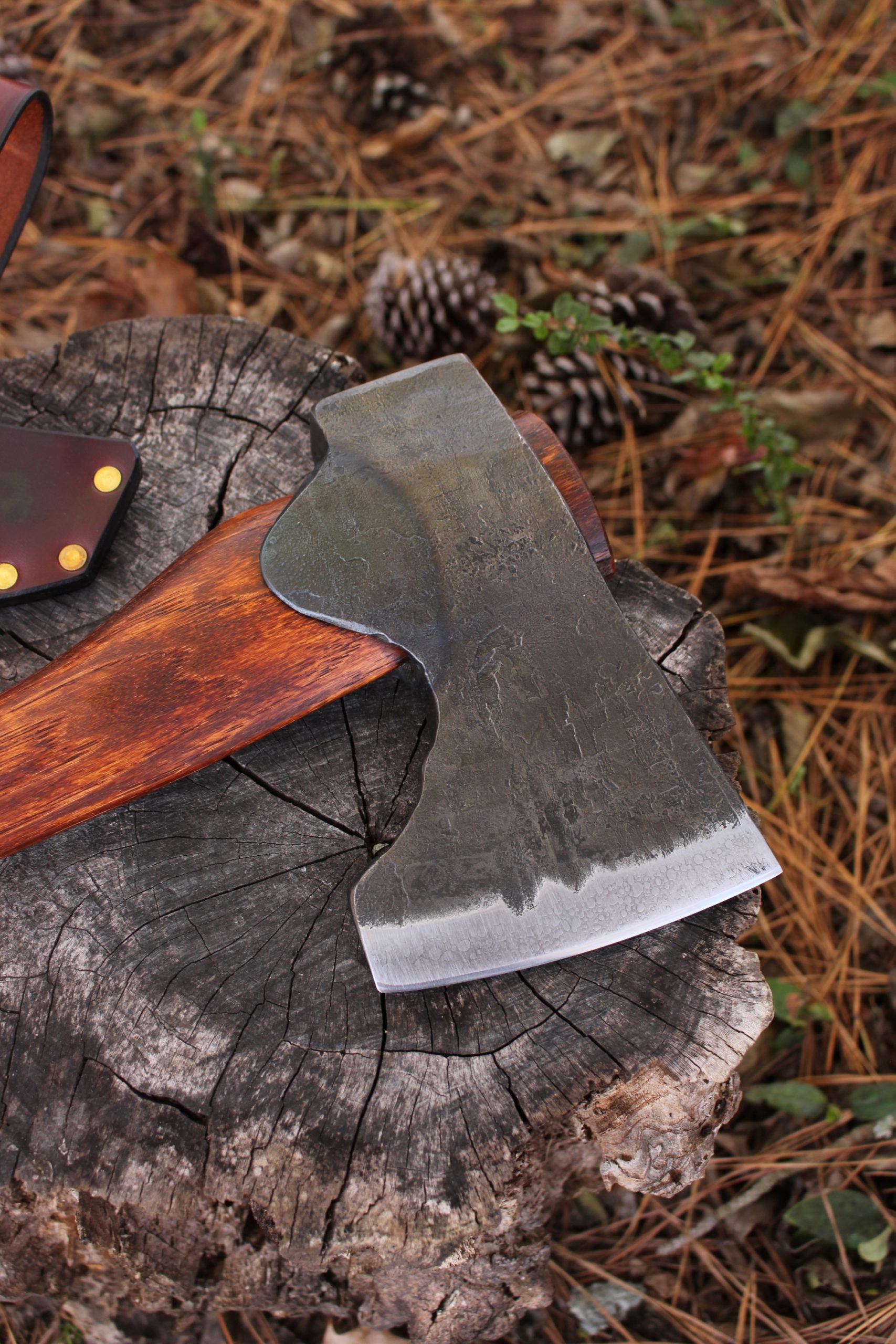 handmade, usa made, usa made axe, hatchet, chopping, wood chopping, outdoor, outdoorsman, survival, backwoodsman, hickory, axe made in america, axes made in the usa, ike bullington, wolf valley forge, valley forge, pack axe, back packing, camping, trail axe, hunting axe, trappers axe, camp axe, bush axe, belt axe, pack axe, leather shoulder rig, chopping axe, leather axe carrier, shoulder sling for axe, carpenter's axe, Wolf Valley Forge, Wolf Valley Forge axe release, Axe Wax, haversack, go back, man purse, man bag, canvas bag, reenactor, reenacting, Trekker Axe, Axe Life