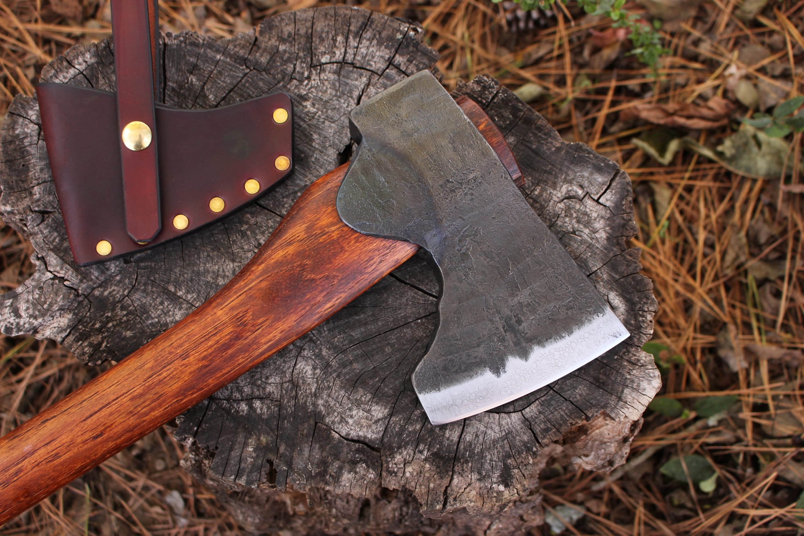 handmade, usa made, usa made axe, hatchet, chopping, wood chopping, outdoor, outdoorsman, survival, backwoodsman, hickory, axe made in america, axes made in the usa, ike bullington, wolf valley forge, valley forge, pack axe, back packing, camping, trail axe, hunting axe, trappers axe, camp axe, bush axe, belt axe, pack axe, leather shoulder rig, chopping axe, leather axe carrier, shoulder sling for axe, carpenter's axe, Wolf Valley Forge, Wolf Valley Forge axe release, Axe Wax, haversack, go back, man purse, man bag, canvas bag, reenactor, reenacting, Trekker Axe, Axe Life