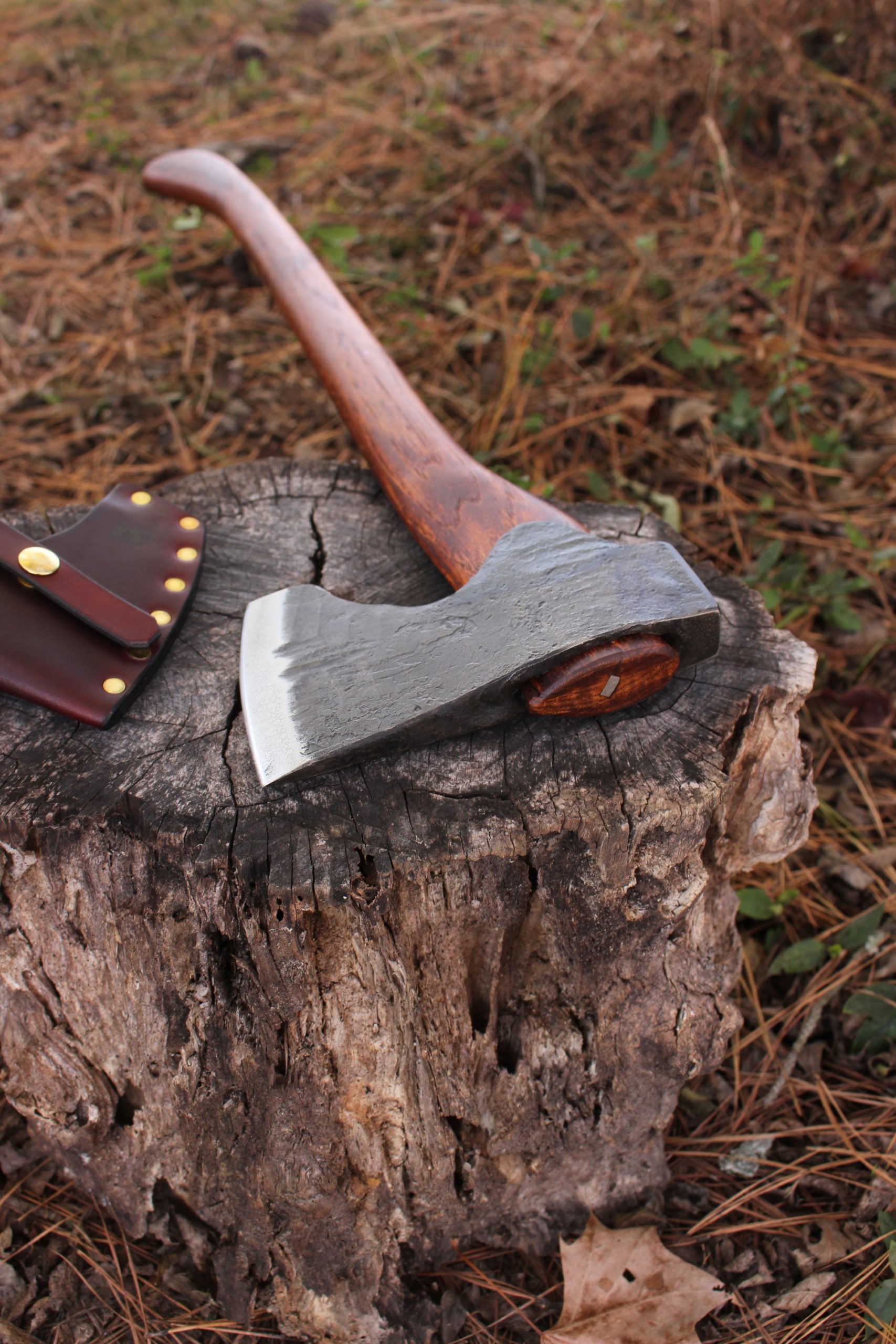 handmade, usa made, usa made axe, hatchet, chopping, wood chopping, outdoor, outdoorsman, survival, backwoodsman, hickory, axe made in america, axes made in the usa, ike bullington, wolf valley forge, valley forge, pack axe, back packing, camping, trail axe, hunting axe, trappers axe, camp axe, bush axe, belt axe, pack axe, leather shoulder rig, chopping axe, leather axe carrier, shoulder sling for axe, carpenter's axe, Wolf Valley Forge, Wolf Valley Forge axe release, Axe Wax, haversack, go back, man purse, man bag, canvas bag, reenactor, reenacting, Trekker Axe, Axe Life