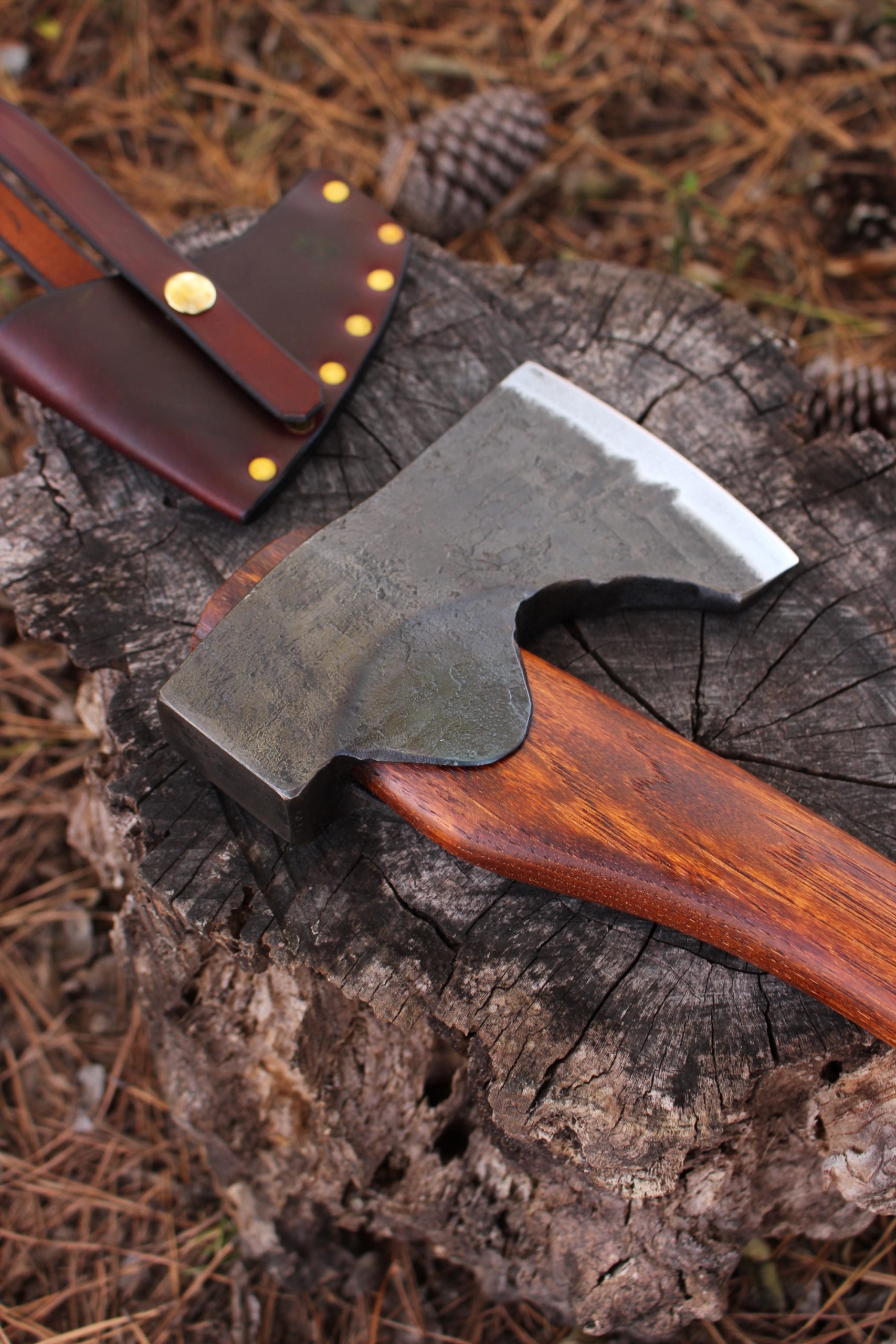 handmade, usa made, usa made axe, hatchet, chopping, wood chopping, outdoor, outdoorsman, survival, backwoodsman, hickory, axe made in america, axes made in the usa, ike bullington, wolf valley forge, valley forge, pack axe, back packing, camping, trail axe, hunting axe, trappers axe, camp axe, bush axe, belt axe, pack axe, leather shoulder rig, chopping axe, leather axe carrier, shoulder sling for axe, carpenter's axe, Wolf Valley Forge, Wolf Valley Forge axe release, Axe Wax, haversack, go back, man purse, man bag, canvas bag, reenactor, reenacting, Trekker Axe, Axe Life