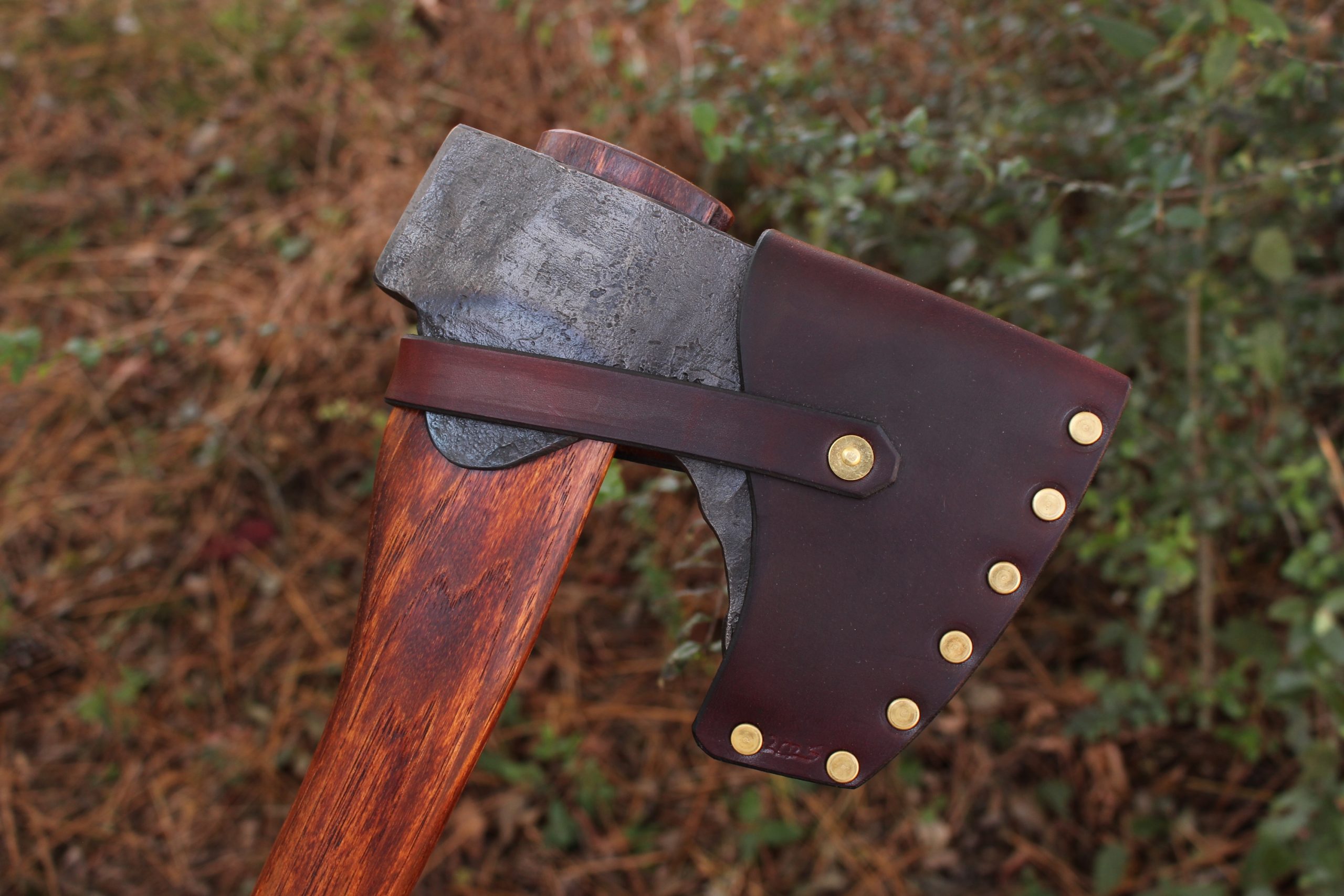 handmade, usa made, usa made axe, hatchet, chopping, wood chopping, outdoor, outdoorsman, survival, backwoodsman, hickory, axe made in america, axes made in the usa, ike bullington, wolf valley forge, valley forge, pack axe, back packing, camping, trail axe, hunting axe, trappers axe, camp axe, bush axe, belt axe, pack axe, leather shoulder rig, chopping axe, leather axe carrier, shoulder sling for axe, carpenter's axe, Wolf Valley Forge, Wolf Valley Forge axe release, Axe Wax, haversack, go back, man purse, man bag, canvas bag, reenactor, reenacting, Trekker Axe, Axe Life