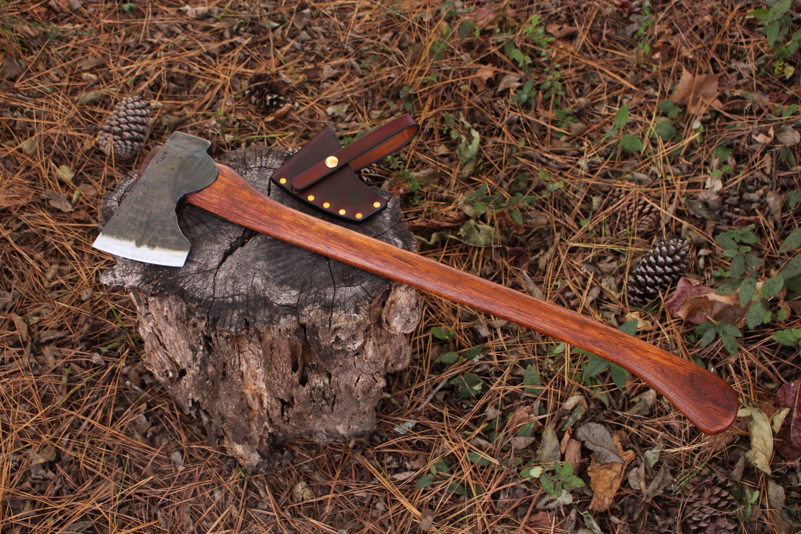 handmade, usa made, usa made axe, hatchet, chopping, wood chopping, outdoor, outdoorsman, survival, backwoodsman, hickory, axe made in america, axes made in the usa, ike bullington, wolf valley forge, valley forge, pack axe, back packing, camping, trail axe, hunting axe, trappers axe, camp axe, bush axe, belt axe, pack axe, leather shoulder rig, chopping axe, leather axe carrier, shoulder sling for axe, carpenter's axe, Wolf Valley Forge, Wolf Valley Forge axe release, Axe Wax, haversack, go back, man purse, man bag, canvas bag, reenactor, reenacting, Trekker Axe, Axe Life