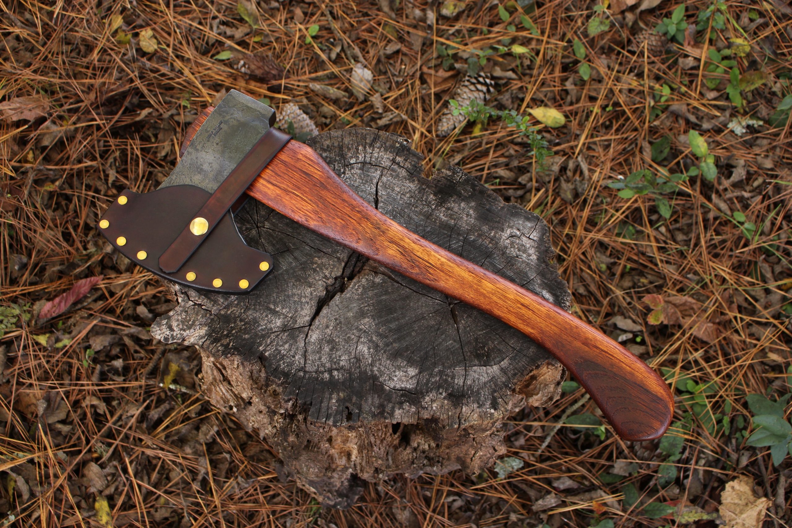 handmade, usa made, usa made axe, hatchet, chopping, wood chopping, outdoor, outdoorsman, survival, backwoodsman, hickory, axe made in america, axes made in the usa, ike bullington, wolf valley forge, valley forge, pack axe, back packing, camping, trail axe, hunting axe, trappers axe, camp axe, bush axe, belt axe, pack axe, leather shoulder rig, chopping axe, leather axe carrier, shoulder sling for axe, carpenter's axe, Wolf Valley Forge, Wolf Valley Forge axe release, Axe Wax, haversack, go back, man purse, man bag, canvas bag, reenactor, reenacting