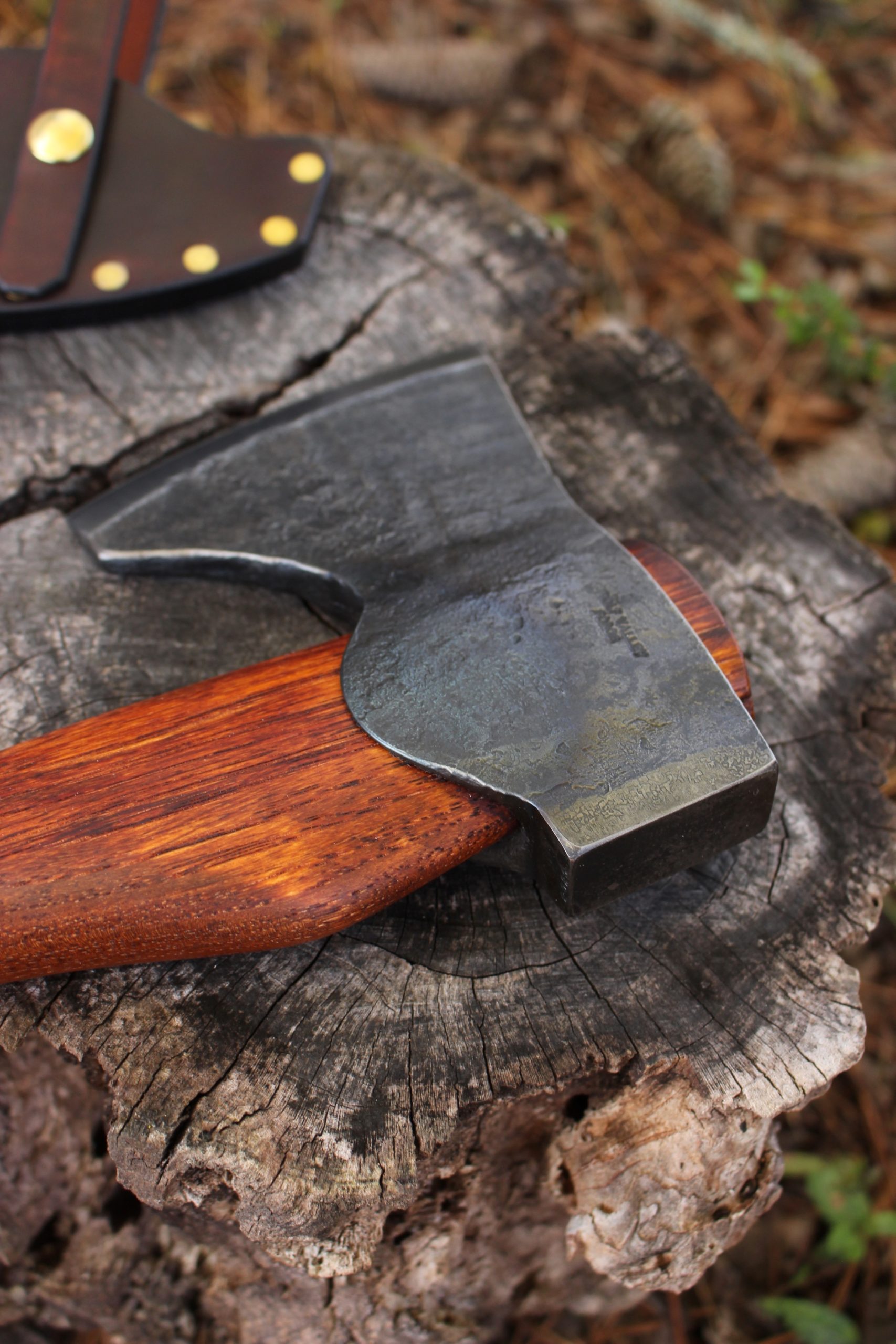 handmade, usa made, usa made axe, hatchet, chopping, wood chopping, outdoor, outdoorsman, survival, backwoodsman, hickory, axe made in america, axes made in the usa, ike bullington, wolf valley forge, valley forge, pack axe, back packing, camping, trail axe, hunting axe, trappers axe, camp axe, bush axe, belt axe, pack axe, leather shoulder rig, chopping axe, leather axe carrier, shoulder sling for axe, carpenter's axe, Wolf Valley Forge, Wolf Valley Forge axe release, Axe Wax, haversack, go back, man purse, man bag, canvas bag, reenactor, reenacting
