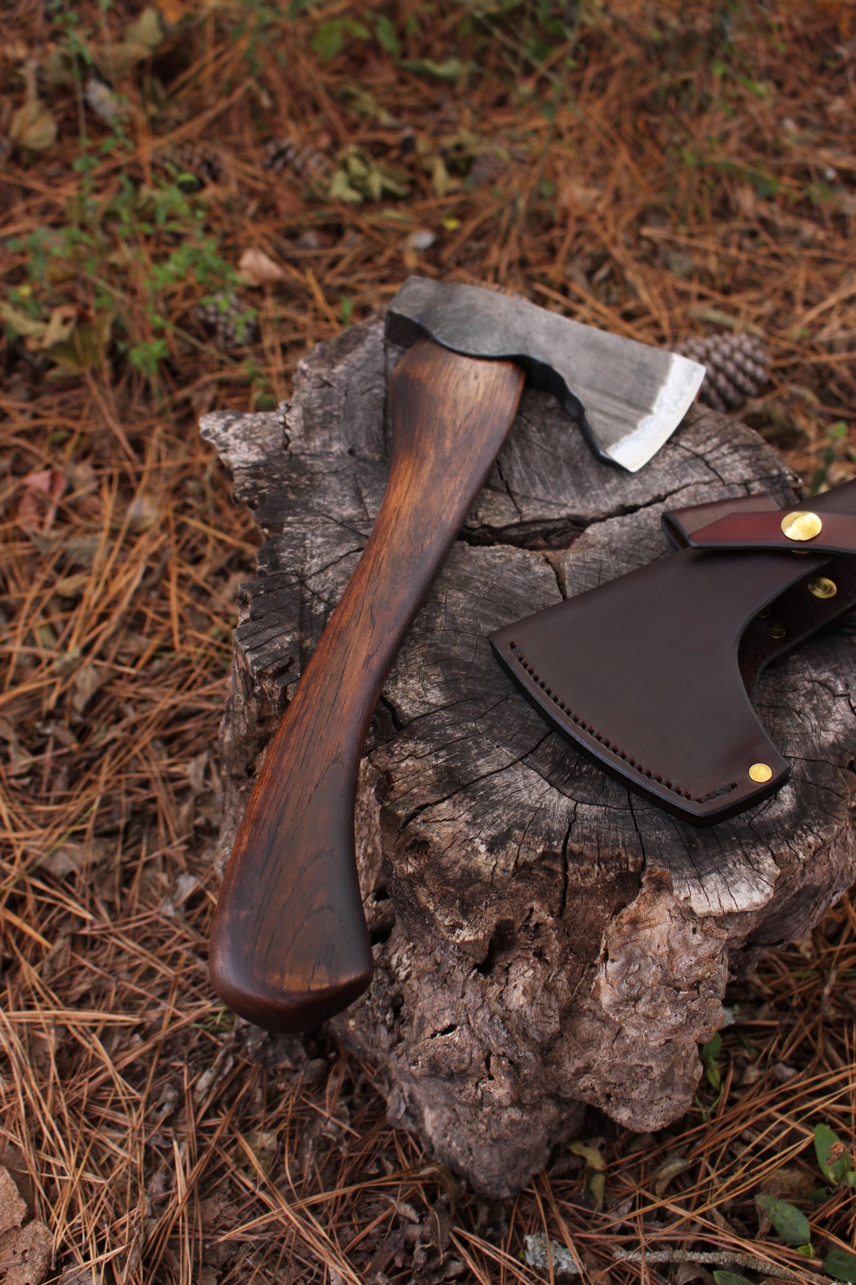 handmade, usa made, usa made axe, hatchet, chopping, wood chopping, outdoor, outdoorsman, survival, backwoodsman, hickory, axe made in america, axes made in the usa, ike bullington, wolf valley forge, valley forge, pack axe, back packing, camping, trail axe, hunting axe, trappers axe, camp axe, bush axe, belt axe, pack axe, leather shoulder rig, chopping axe, leather axe carrier, shoulder sling for axe, carpenter's axe, Wolf Valley Forge, Wolf Valley Forge axe release, Axe Wax, haversack, go back, man purse, man bag, canvas bag, reenactor, reenacting, handforged