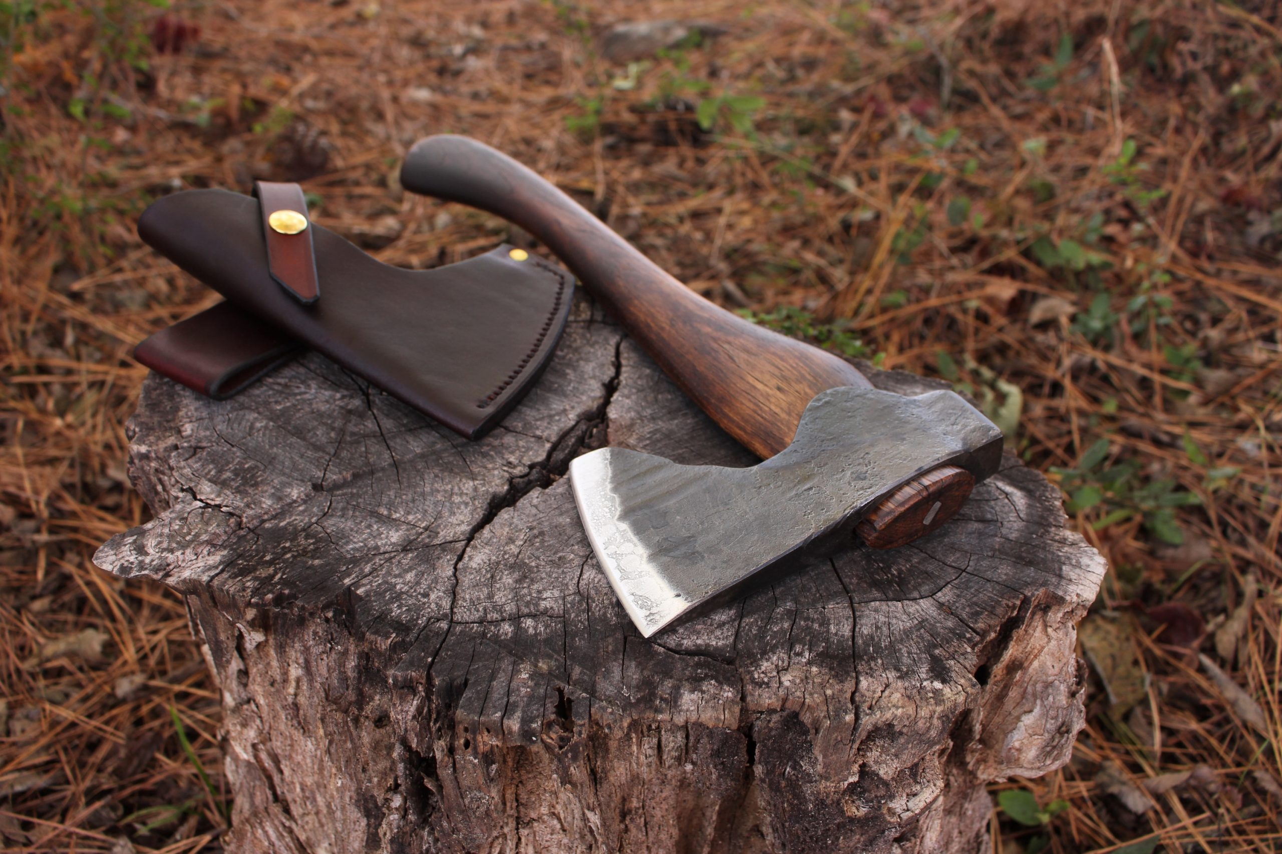 handmade, usa made, usa made axe, hatchet, chopping, wood chopping, outdoor, outdoorsman, survival, backwoodsman, hickory, axe made in america, axes made in the usa, ike bullington, wolf valley forge, valley forge, pack axe, back packing, camping, trail axe, hunting axe, trappers axe, camp axe, bush axe, belt axe, pack axe, leather shoulder rig, chopping axe, leather axe carrier, shoulder sling for axe, carpenter's axe, Wolf Valley Forge, Wolf Valley Forge axe release, Axe Wax, haversack, go bag, man purse, man bag, canvas bag, reenactor, reenacting, Trekker Axe, Axe Life, Splitting Wedge, Handforged, Wedge
