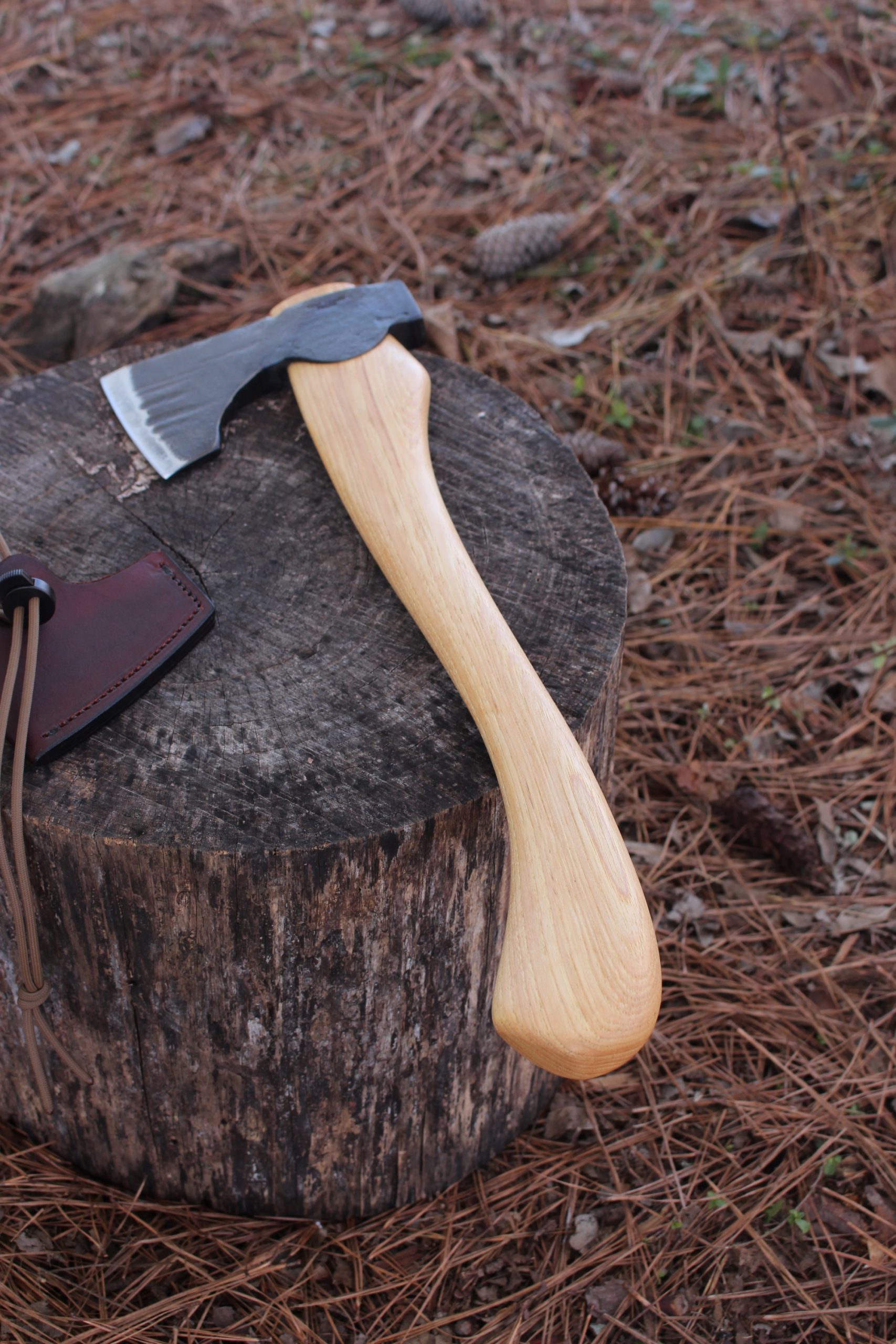 handmade, usa made, usa made axe, hatchet, chopping, wood chopping, outdoor, outdoorsman, survival, backwoodsman, hickory, axe made in america, axes made in the usa, ike bullington, wolf valley forge, valley forge, pack axe, back packing, camping, trail axe, hunting axe, trappers axe, camp axe, bush axe, belt axe, pack axe, leather shoulder rig, chopping axe, leather axe carrier, shoulder sling for axe, carpenter's axe, Wolf Valley Forge, Wolf Valley Forge axe release, Axe Wax, haversack, go back, man purse, man bag, canvas bag, reenactor, reenacting, Trekker Axe, Axe Life, handforged