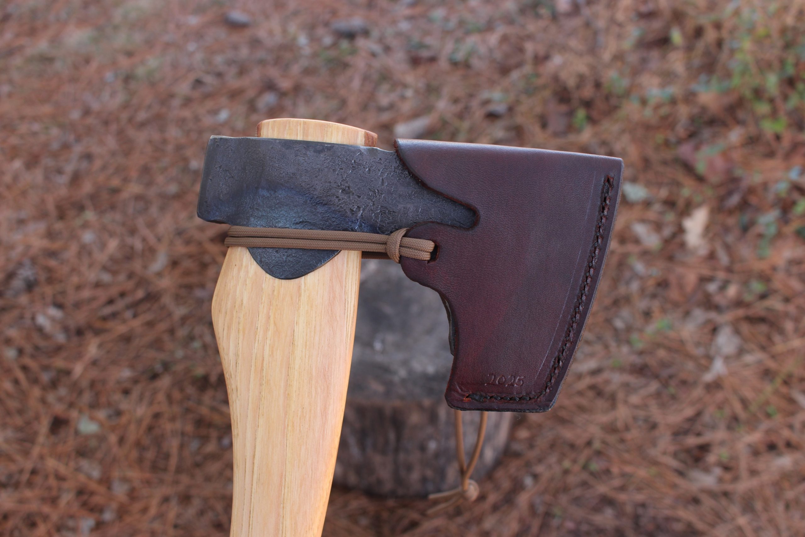 handmade, usa made, usa made axe, hatchet, chopping, wood chopping, outdoor, outdoorsman, survival, backwoodsman, hickory, axe made in america, axes made in the usa, ike bullington, wolf valley forge, valley forge, pack axe, back packing, camping, trail axe, hunting axe, trappers axe, camp axe, bush axe, belt axe, pack axe, leather shoulder rig, chopping axe, leather axe carrier, shoulder sling for axe, carpenter's axe, Wolf Valley Forge, Wolf Valley Forge axe release, Axe Wax, haversack, go back, man purse, man bag, canvas bag, reenactor, reenacting, Trekker Axe, Axe Life, handforged