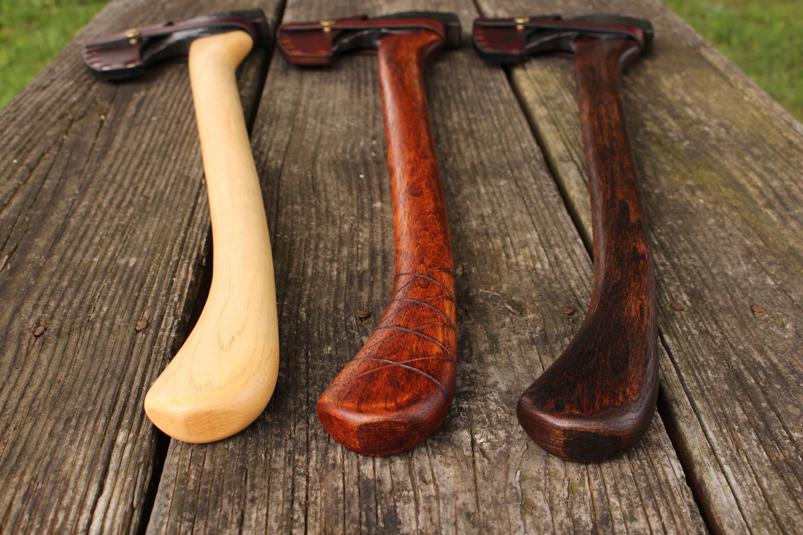 handmade, usa made, usa made axe, hatchet, chopping, wood chopping, outdoor, outdoorsman, survival, backwoodsman, hickory, axe made in america, axes made in the usa, ike bullington, wolf valley forge, valley forge, pack axe, back packing, camping, trail axe, hunting axe, trappers axe, camp axe, bush axe, belt axe, pack axe, leather shoulder rig, chopping axe, leather axe carrier, shoulder sling for axe, carpenter's axe, Wolf Valley Forge, Wolf Valley Forge axe release, Axe Wax, haversack, go back, man purse, man bag, canvas bag, reenactor, reenacting, Trekker Axe, Axe Life