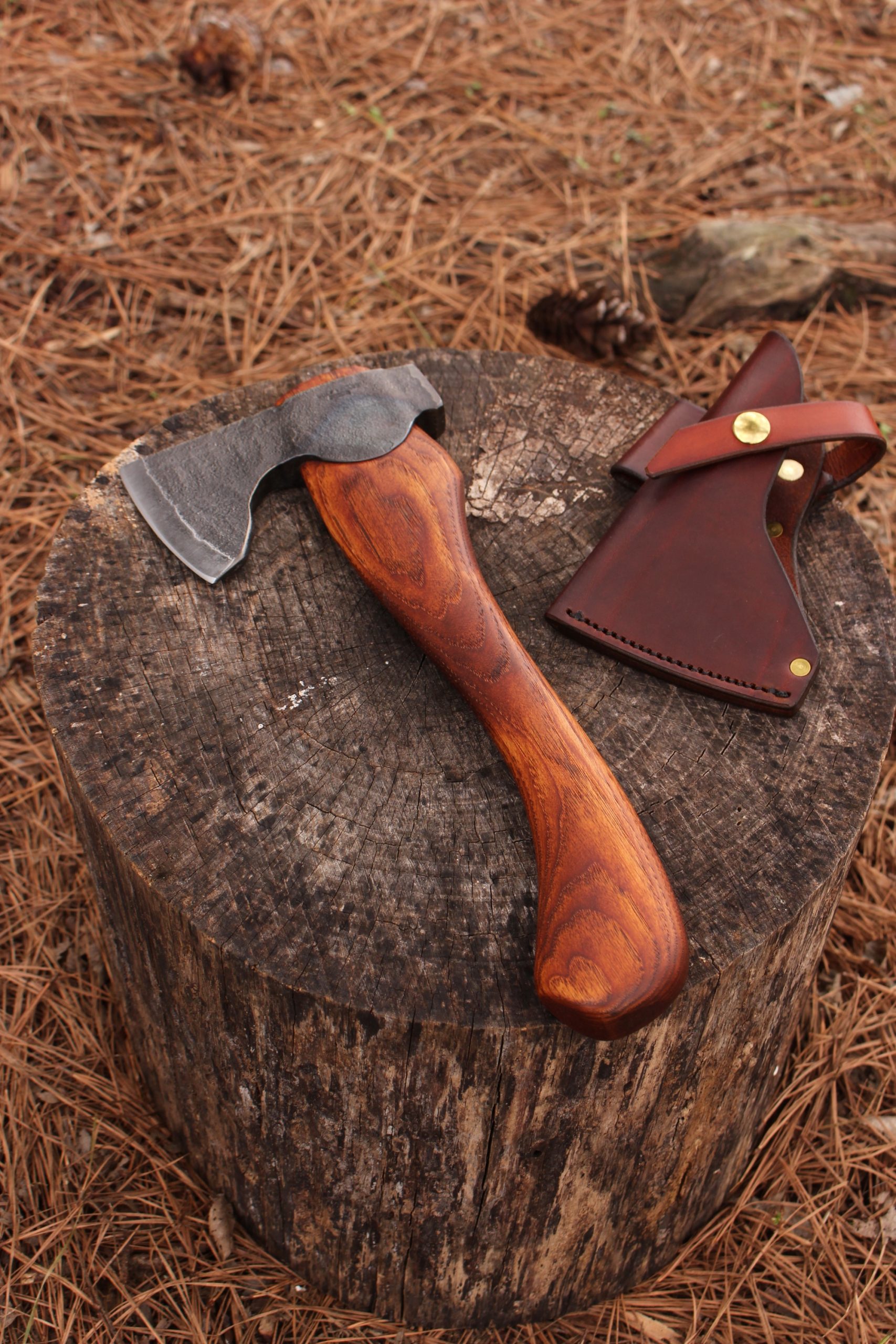 handmade, usa made, usa made axe, hatchet, chopping, wood chopping, outdoor, outdoorsman, survival, backwoodsman, hickory, axe made in america, axes made in the usa, ike bullington, wolf valley forge, valley forge, pack axe, back packing, camping, trail axe, hunting axe, trappers axe, camp axe, bush axe, belt axe, pack axe, leather shoulder rig, chopping axe, leather axe carrier, shoulder sling for axe, carpenter's axe, Wolf Valley Forge, Wolf Valley Forge axe release, Axe Wax, haversack, go bag, man purse, man bag, canvas bag, reenactor, reenacting, Trekker Axe, Axe Life, Splitting Wedge, Handforged, Wedge