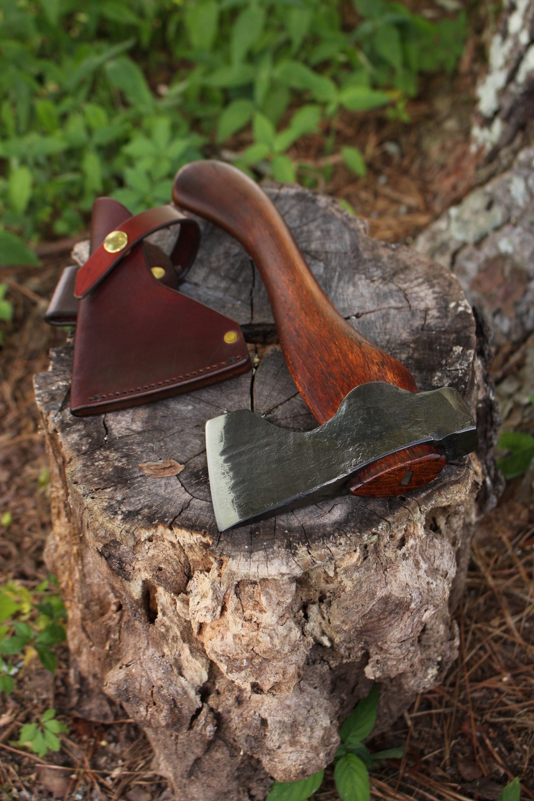 handmade, usa made, usa made axe, hatchet, chopping, wood chopping, outdoor, outdoorsman, survival, backwoodsman, hickory, axe made in america, axes made in the usa, ike bullington, wolf valley forge, valley forge, pack axe, back packing, camping, trail axe, hunting axe, trappers axe, camp axe, bush axe, belt axe, pack axe, leather shoulder rig, chopping axe, leather axe carrier, shoulder sling for axe, carpenter's axe, Wolf Valley Forge, Wolf Valley Forge axe release, Axe Wax, haversack, go bag, man purse, man bag, canvas bag, reenactor, reenacting, Trekker Axe, Axe Life, Splitting Wedge, Handforged, Wedge
