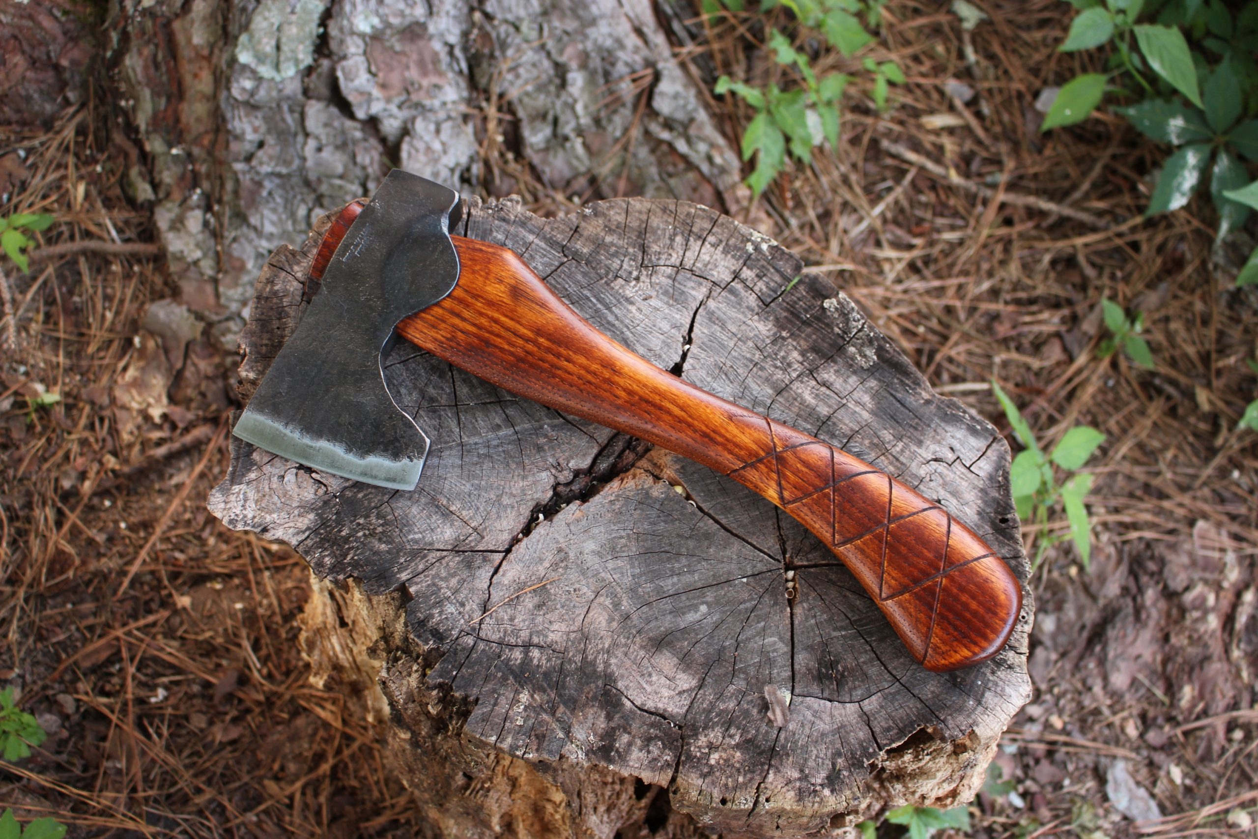 handmade, usa made, usa made axe, hatchet, chopping, wood chopping, outdoor, outdoorsman, survival, backwoodsman, hickory, axe made in america, axes made in the usa, ike bullington, wolf valley forge, valley forge, pack axe, back packing, camping, trail axe, hunting axe, trappers axe, camp axe, bush axe, belt axe, pack axe, leather shoulder rig, chopping axe, leather axe carrier, shoulder sling for axe, carpenter's axe, Wolf Valley Forge, Wolf Valley Forge axe release, Axe Wax, haversack, go bag, man purse, man bag, canvas bag, reenactor, reenacting, Trekker Axe, Axe Life, Splitting Wedge, Handforged, Wedge