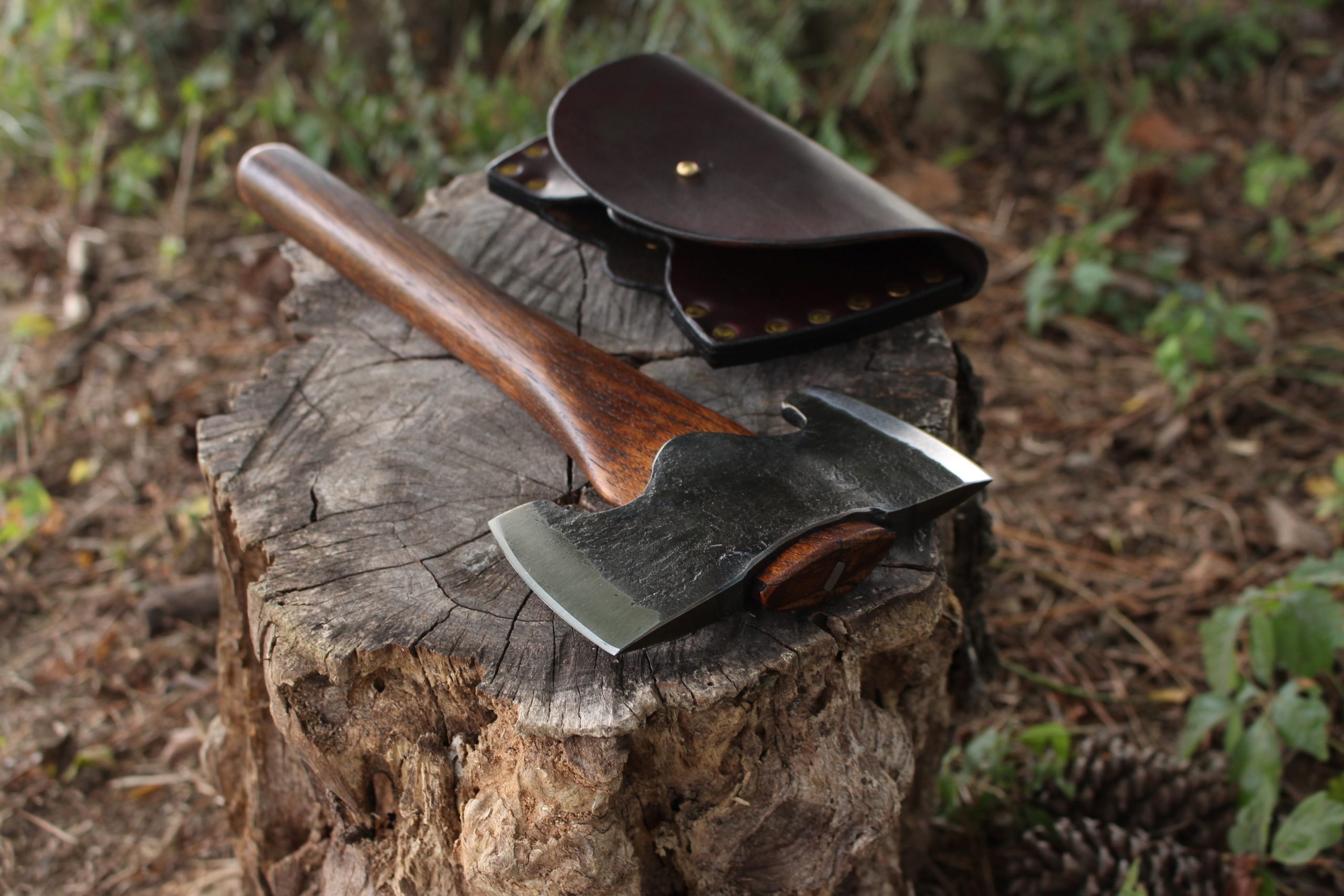 handmade, usa made, usa made axe, hatchet, chopping, wood chopping, outdoor, outdoorsman, survival, backwoodsman, hickory, axe made in america, axes made in the usa, ike bullington, nessmuk reproduction, wolf valley forge, valley forge, pack axe, back packing, camping, trail axe, hunting axe, trappers axe, camp axe, bush axe, belt axe, pack axe, leather shoulder rig, chopping axe, leather axe carrier, shoulder sling for axe, carpenter's axe, Wolf Valley Forge, Wolf Valley Forge axe release, Axe Wax, haversack, go bag, man purse, man bag, canvas bag, reenactor, reenacting, Trekker Axe, Axe Life, Splitting Wedge, Handforged, Wedge