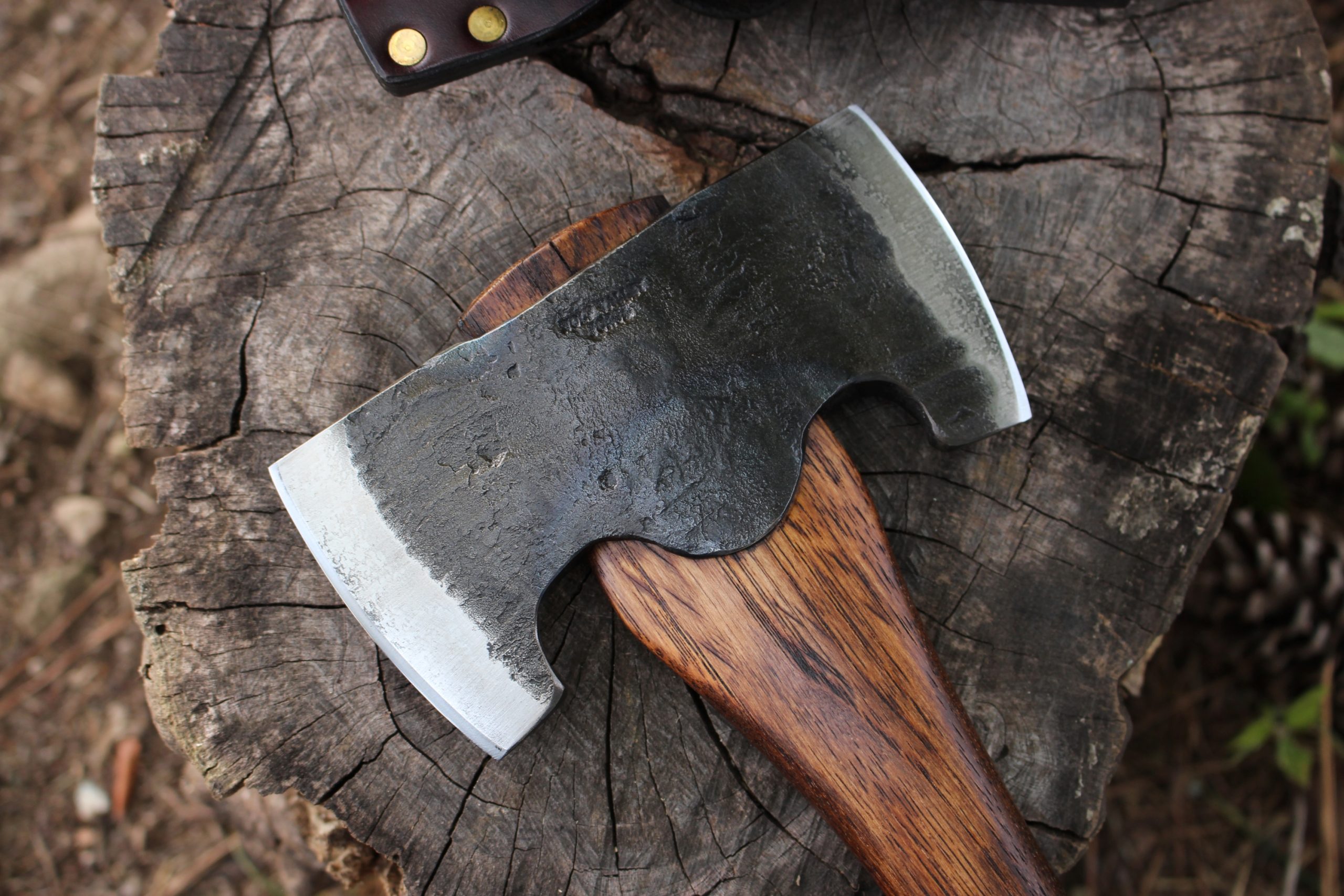 handmade, usa made, usa made axe, hatchet, chopping, wood chopping, outdoor, outdoorsman, survival, backwoodsman, hickory, axe made in america, axes made in the usa, ike bullington, nessmuk reproduction, wolf valley forge, valley forge, pack axe, back packing, camping, trail axe, hunting axe, trappers axe, camp axe, bush axe, belt axe, pack axe, leather shoulder rig, chopping axe, leather axe carrier, shoulder sling for axe, carpenter's axe, Wolf Valley Forge, Wolf Valley Forge axe release, Axe Wax, haversack, go bag, man purse, man bag, canvas bag, reenactor, reenacting, Trekker Axe, Axe Life, Splitting Wedge, Handforged, Wedge