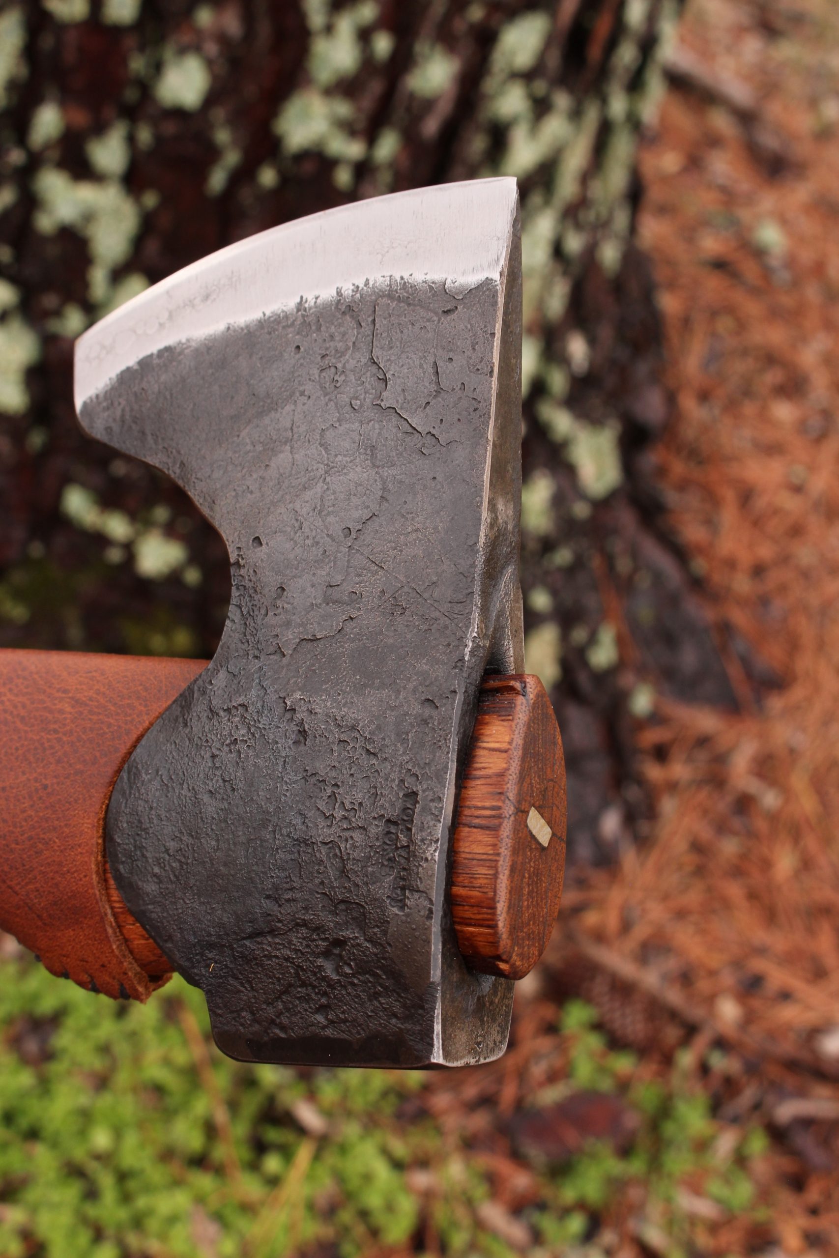 handmade, usa made, usa made axe, hatchet, chopping, wood chopping, outdoor, outdoorsman, survival, backwoodsman, hickory, axe made in america, axes made in the usa, ike bullington, wolf valley forge, valley forge, pack axe, back packing, camping, trail axe, hunting axe, trappers axe, camp axe, bush axe, belt axe, pack axe, leather shoulder rig, chopping axe, leather axe carrier, shoulder sling for axe, carpenter's axe, Wolf Valley Forge, Wolf Valley Forge axe release, Axe Wax, haversack, go back, man purse, man bag, canvas bag, reenactor, reenacting, Trekker Axe, Axe Life, handforged