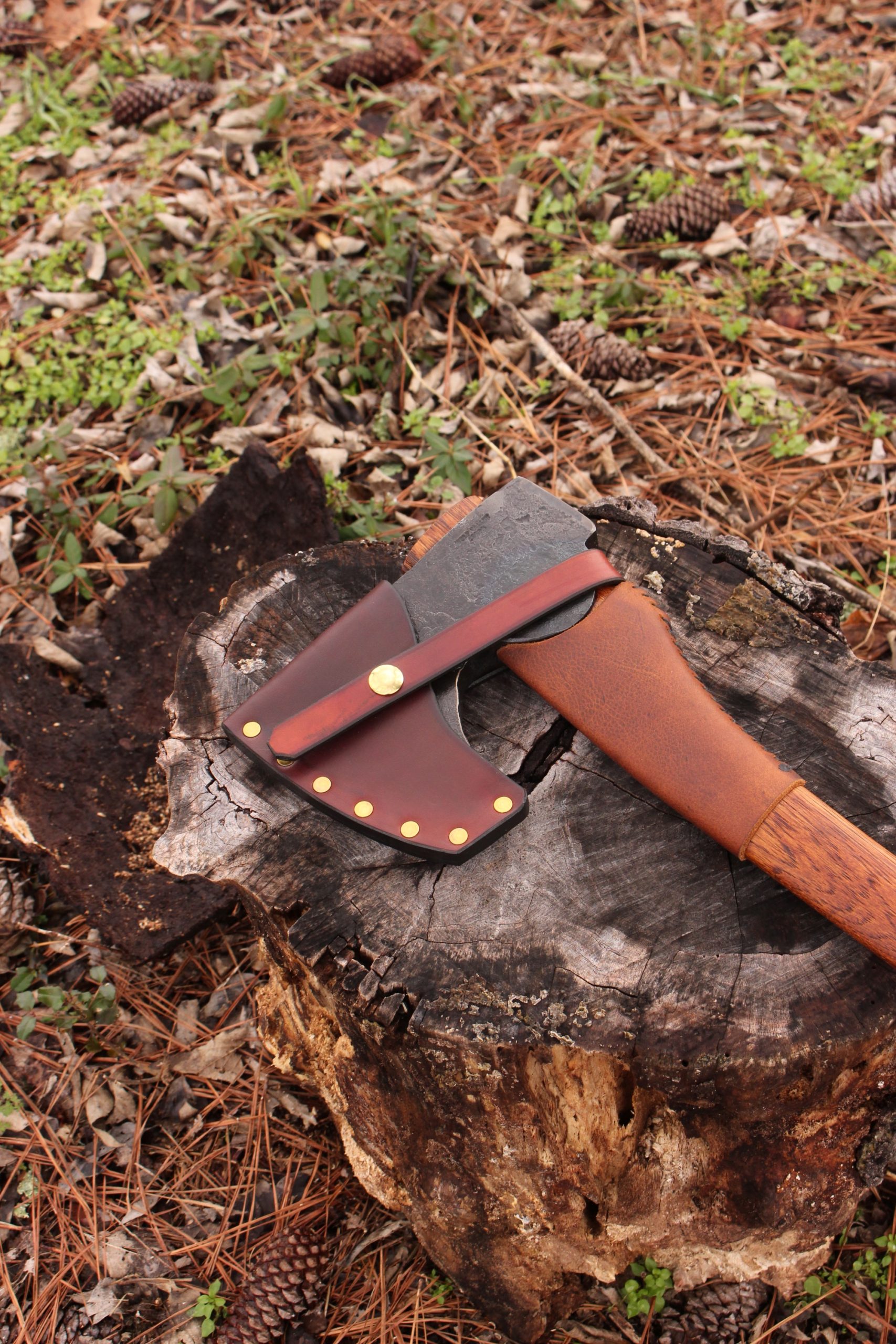 handmade, usa made, usa made axe, hatchet, chopping, wood chopping, outdoor, outdoorsman, survival, backwoodsman, hickory, axe made in america, axes made in the usa, ike bullington, wolf valley forge, valley forge, pack axe, back packing, camping, trail axe, hunting axe, trappers axe, camp axe, bush axe, belt axe, pack axe, leather shoulder rig, chopping axe, leather axe carrier, shoulder sling for axe, carpenter's axe, Wolf Valley Forge, Wolf Valley Forge axe release, Axe Wax, haversack, go back, man purse, man bag, canvas bag, reenactor, reenacting, Trekker Axe, Axe Life, handforged