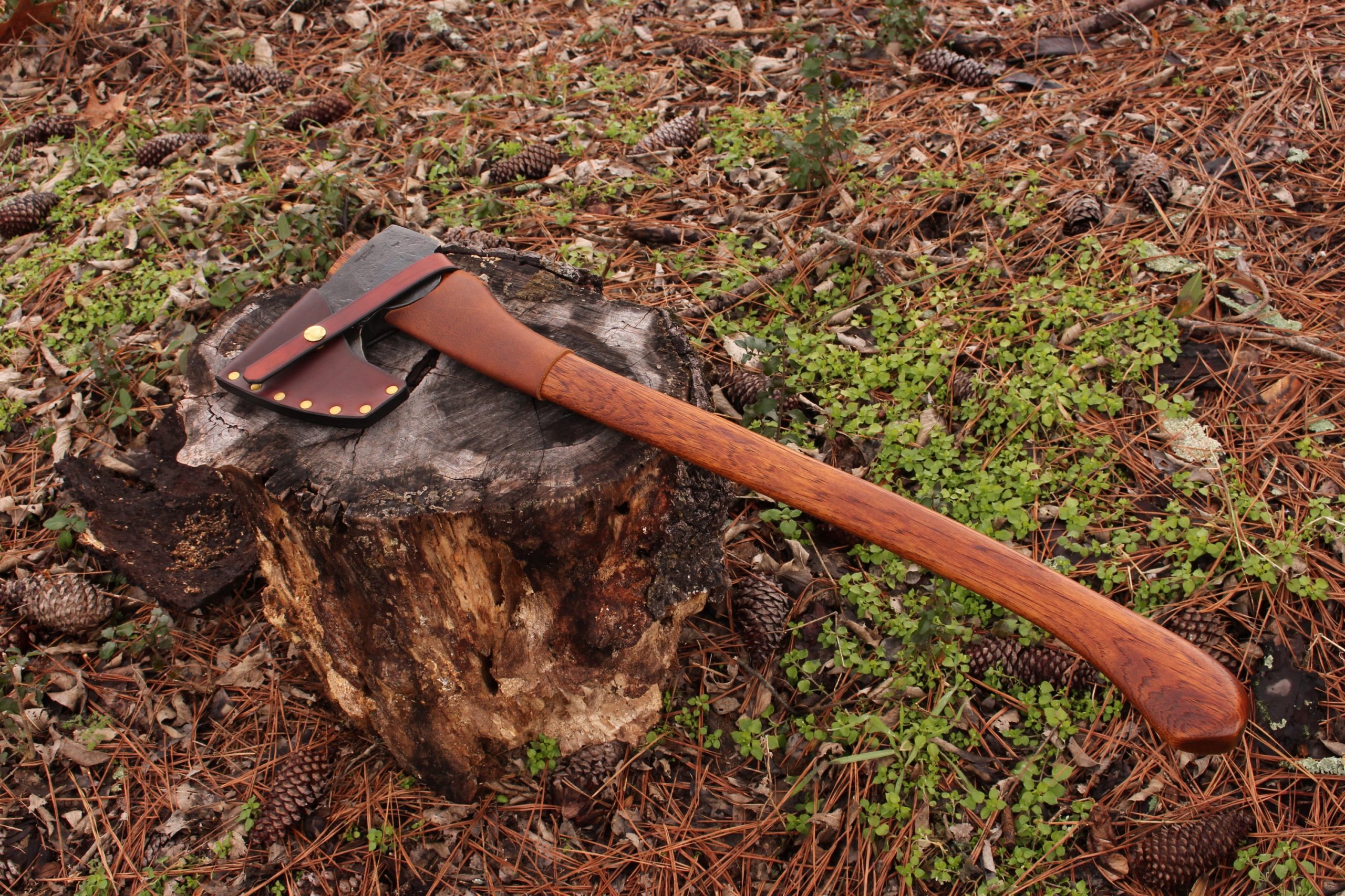 handmade, usa made, usa made axe, hatchet, chopping, wood chopping, outdoor, outdoorsman, survival, backwoodsman, hickory, axe made in america, axes made in the usa, ike bullington, wolf valley forge, valley forge, pack axe, back packing, camping, trail axe, hunting axe, trappers axe, camp axe, bush axe, belt axe, pack axe, leather shoulder rig, chopping axe, leather axe carrier, shoulder sling for axe, carpenter's axe, Wolf Valley Forge, Wolf Valley Forge axe release, Axe Wax, haversack, go back, man purse, man bag, canvas bag, reenactor, reenacting, Trekker Axe, Axe Life, handforged