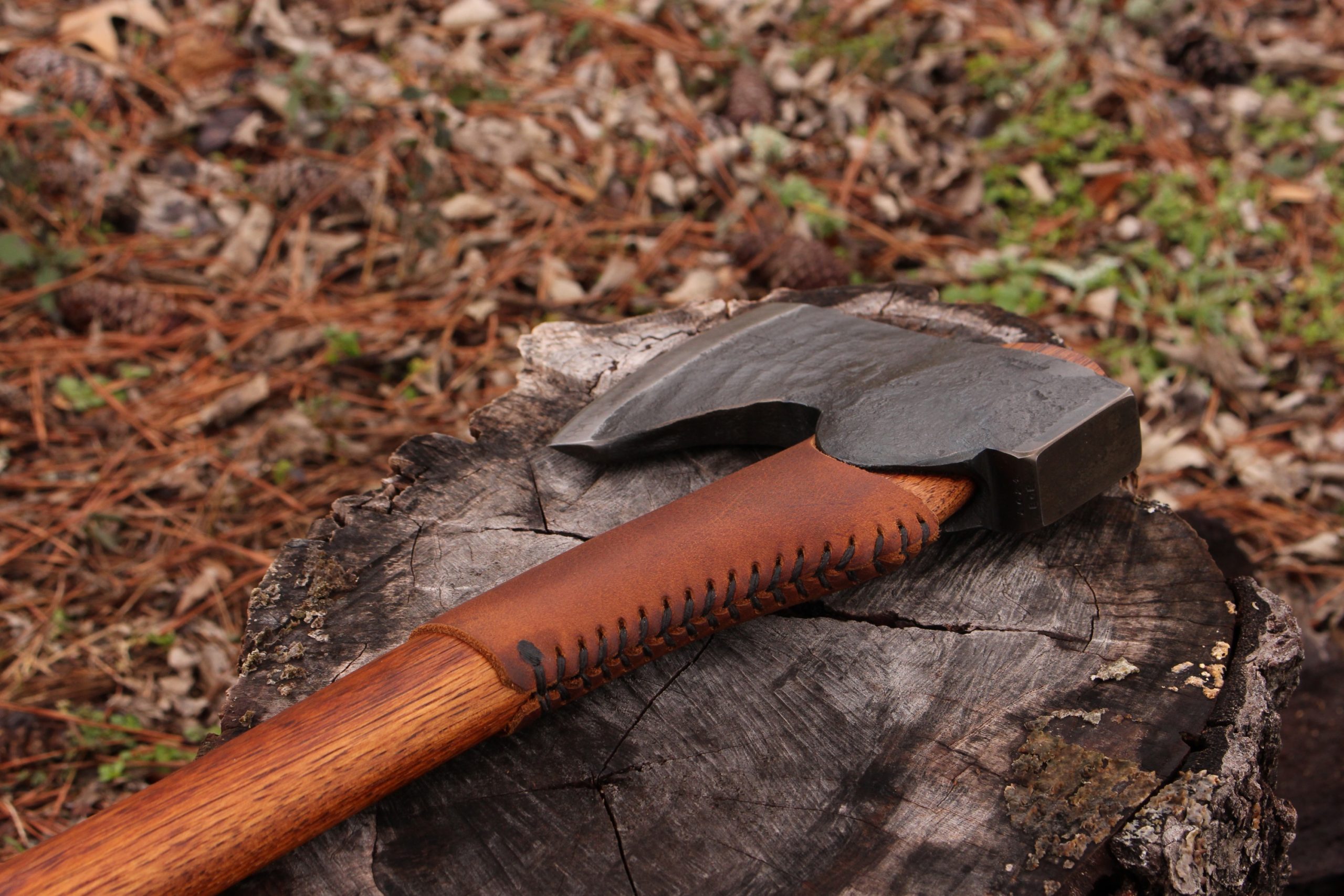 handmade, usa made, usa made axe, hatchet, chopping, wood chopping, outdoor, outdoorsman, survival, backwoodsman, hickory, axe made in america, axes made in the usa, ike bullington, wolf valley forge, valley forge, pack axe, back packing, camping, trail axe, hunting axe, trappers axe, camp axe, bush axe, belt axe, pack axe, leather shoulder rig, chopping axe, leather axe carrier, shoulder sling for axe, carpenter's axe, Wolf Valley Forge, Wolf Valley Forge axe release, Axe Wax, haversack, go back, man purse, man bag, canvas bag, reenactor, reenacting, Trekker Axe, Axe Life, handforged