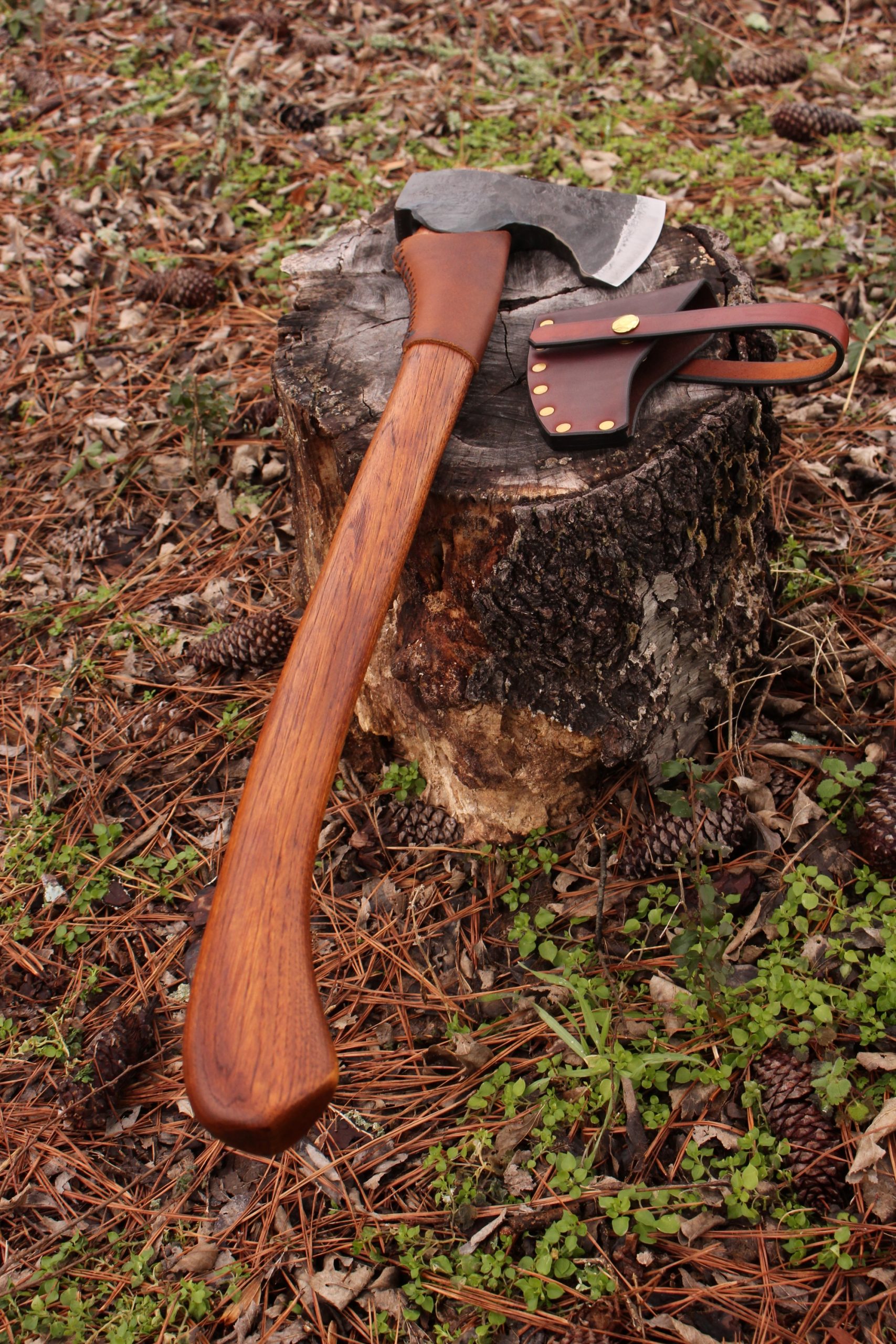 handmade, usa made, usa made axe, hatchet, chopping, wood chopping, outdoor, outdoorsman, survival, backwoodsman, hickory, axe made in america, axes made in the usa, ike bullington, wolf valley forge, valley forge, pack axe, back packing, camping, trail axe, hunting axe, trappers axe, camp axe, bush axe, belt axe, pack axe, leather shoulder rig, chopping axe, leather axe carrier, shoulder sling for axe, carpenter's axe, Wolf Valley Forge, Wolf Valley Forge axe release, Axe Wax, haversack, go back, man purse, man bag, canvas bag, reenactor, reenacting, Trekker Axe, Axe Life, handforged