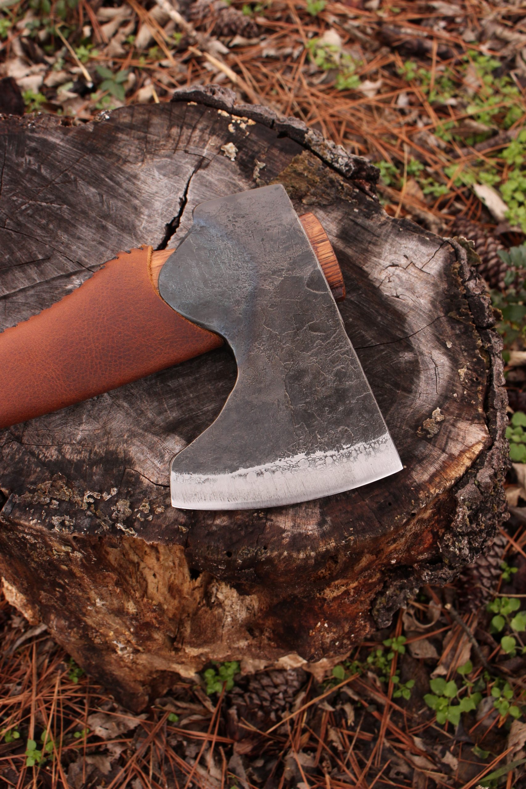 handmade, usa made, usa made axe, hatchet, chopping, wood chopping, outdoor, outdoorsman, survival, backwoodsman, hickory, axe made in america, axes made in the usa, ike bullington, wolf valley forge, valley forge, pack axe, back packing, camping, trail axe, hunting axe, trappers axe, camp axe, bush axe, belt axe, pack axe, leather shoulder rig, chopping axe, leather axe carrier, shoulder sling for axe, carpenter's axe, Wolf Valley Forge, Wolf Valley Forge axe release, Axe Wax, haversack, go back, man purse, man bag, canvas bag, reenactor, reenacting, Trekker Axe, Axe Life, handforged