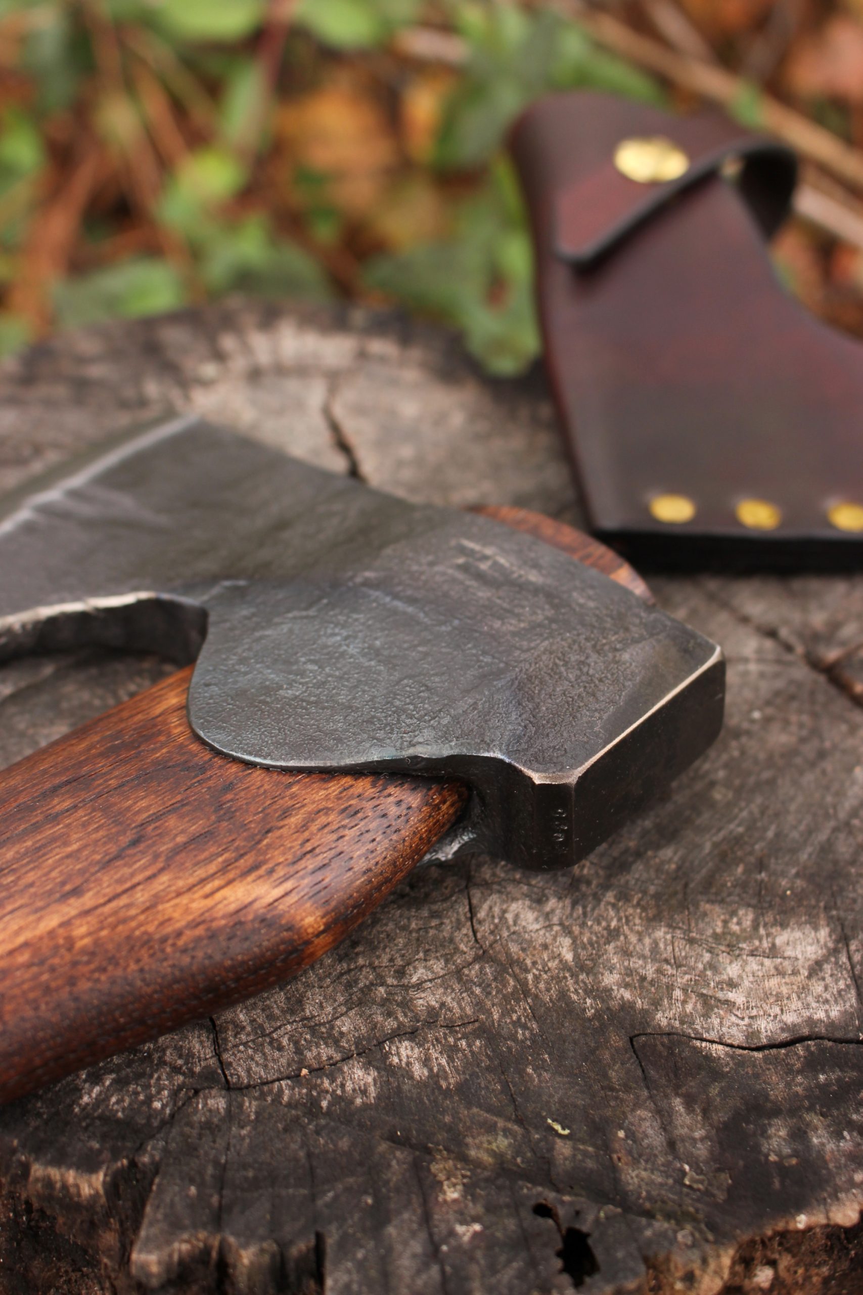 handmade, usa made, usa made axe, hatchet, chopping, wood chopping, outdoor, outdoorsman, survival, backwoodsman, hickory, axe made in america, axes made in the usa, ike bullington, wolf valley forge, valley forge, pack axe, back packing, camping, trail axe, hunting axe, trappers axe, camp axe, bush axe, belt axe, pack axe, leather shoulder rig, chopping axe, leather axe carrier, shoulder sling for axe, carpenter's axe, Wolf Valley Forge, Wolf Valley Forge axe release, Axe Wax, haversack, go back, man purse, man bag, canvas bag, reenactor, reenacting