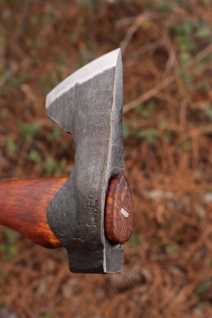 handmade, usa made, usa made axe, hatchet, chopping, wood chopping, outdoor, outdoorsman, survival, backwoodsman, hickory, axe made in america, axes made in the usa, ike bullington, wolf valley forge, valley forge, pack axe, back packing, camping, trail axe, hunting axe, trappers axe, camp axe, bush axe, belt axe, pack axe, leather shoulder rig, chopping axe, leather axe carrier, shoulder sling for axe, carpenter's axe, Wolf Valley Forge, Wolf Valley Forge axe release, Axe Wax, haversack, go bag, man purse, man bag, canvas bag, reenactor, reenacting, Trekker Axe, Axe Life, Splitting Wedge, Handforged, Wedge