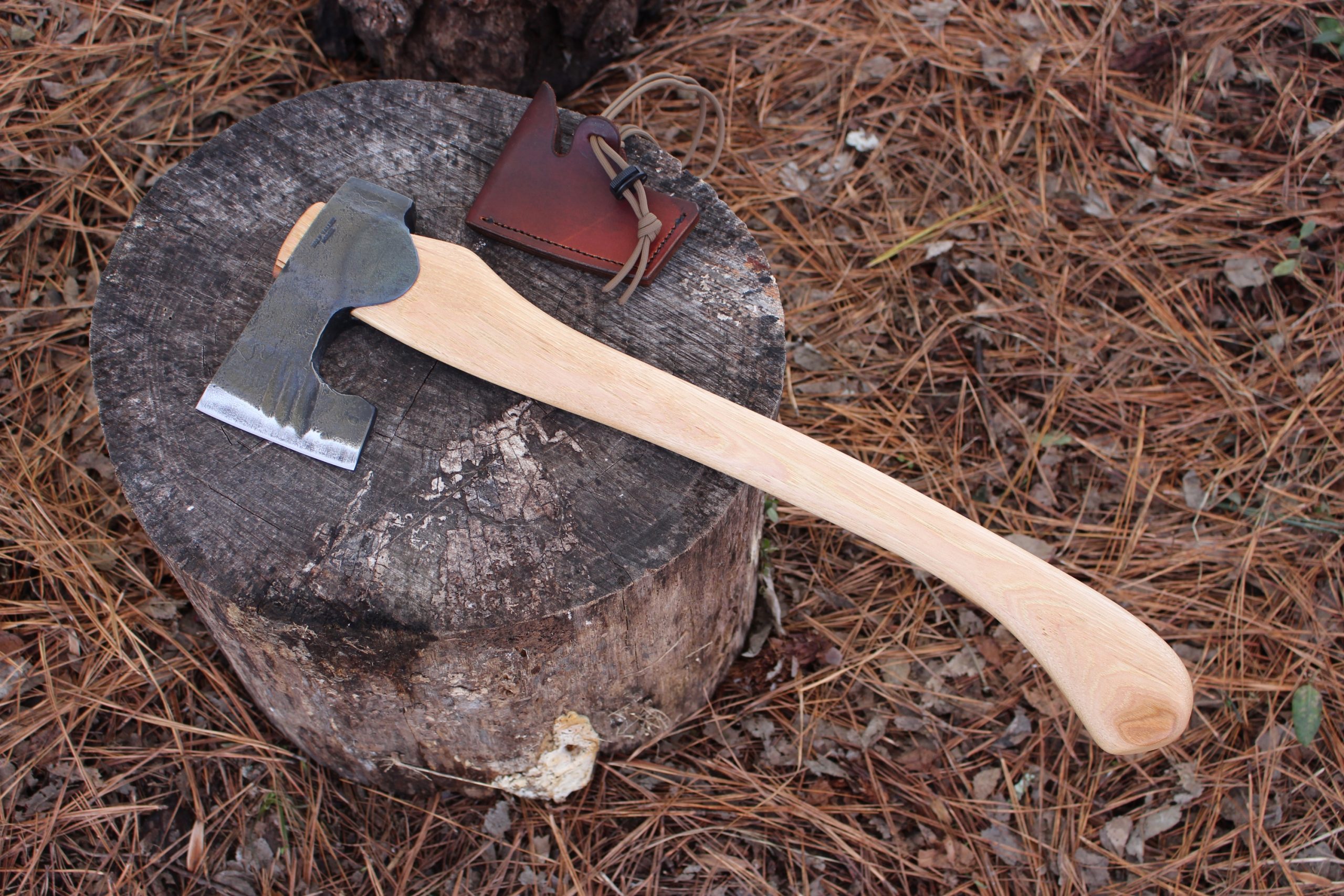 handmade, usa made, usa made axe, hatchet, chopping, wood chopping, outdoor, outdoorsman, survival, backwoodsman, hickory, axe made in america, axes made in the usa, ike bullington, wolf valley forge, valley forge, pack axe, back packing, camping, trail axe, hunting axe, trappers axe, camp axe, bush axe, belt axe, pack axe, leather shoulder rig, chopping axe, leather axe carrier, shoulder sling for axe, carpenter's axe, Wolf Valley Forge, Wolf Valley Forge axe release, Axe Wax, haversack, go back, man purse, man bag, canvas bag, reenactor, reenacting, Trekker Axe, Axe Life