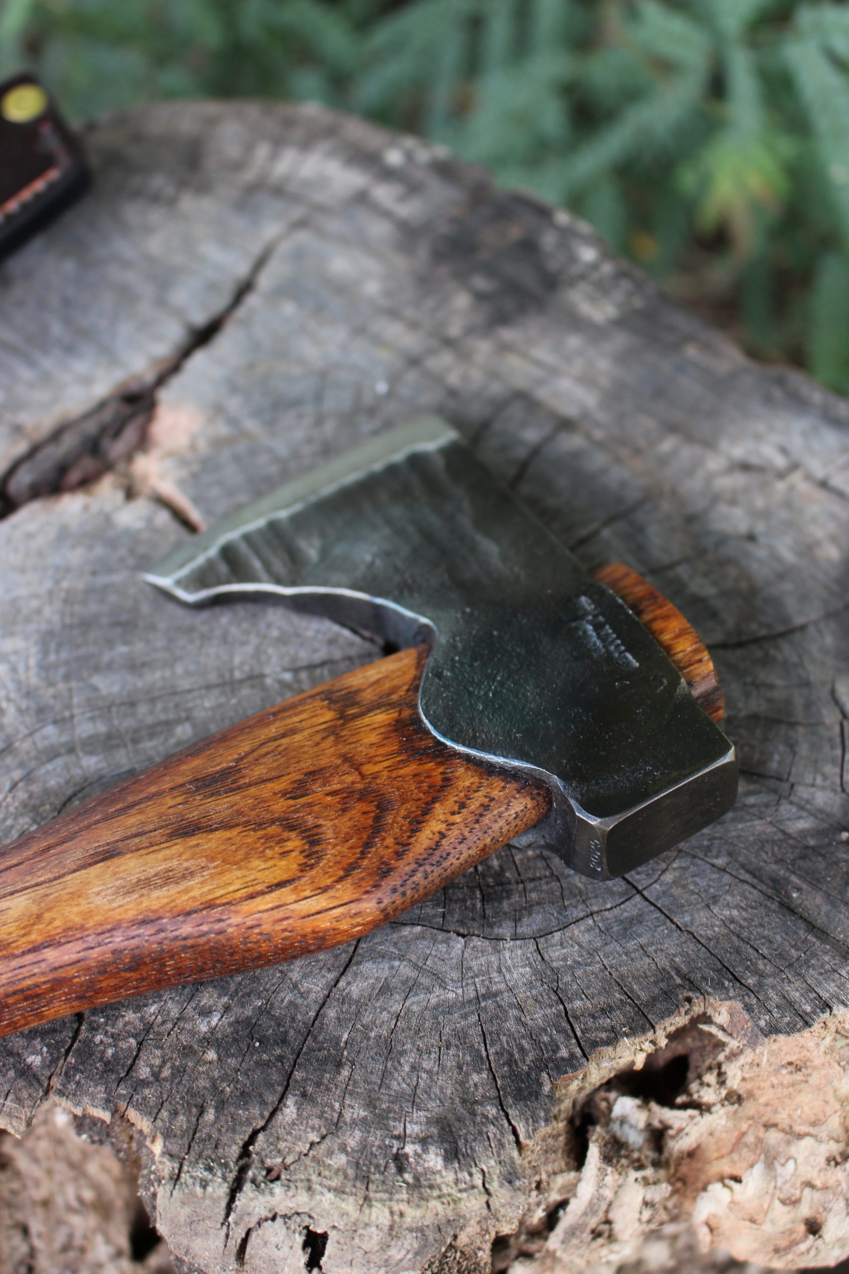 handmade, usa made, usa made axe, hatchet, chopping, wood chopping, outdoor, outdoorsman, survival, backwoodsman, hickory, axe made in america, axes made in the usa, ike bullington, wolf valley forge, valley forge, pack axe, back packing, camping, trail axe, hunting axe, trappers axe, camp axe, bush axe, belt axe, pack axe, leather shoulder rig, chopping axe, leather axe carrier, shoulder sling for axe, carpenter's axe, Wolf Valley Forge, Wolf Valley Forge axe release, Axe Wax, haversack, go back, man purse, man bag, canvas bag, reenactor, reenacting