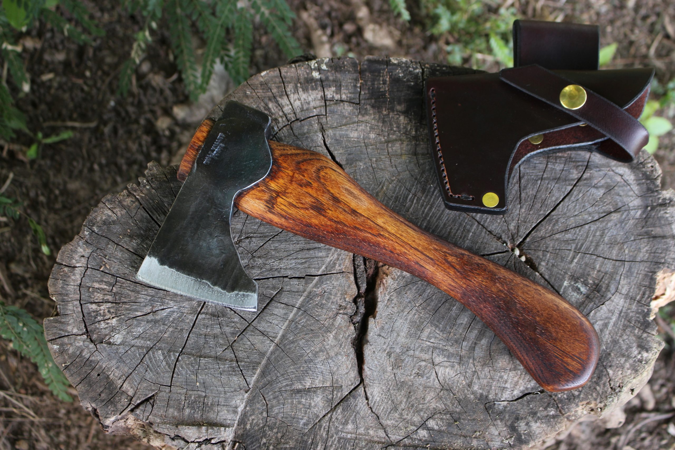 handmade, usa made, usa made axe, hatchet, chopping, wood chopping, outdoor, outdoorsman, survival, backwoodsman, hickory, axe made in america, axes made in the usa, ike bullington, wolf valley forge, valley forge, pack axe, back packing, camping, trail axe, hunting axe, trappers axe, camp axe, bush axe, belt axe, pack axe, leather shoulder rig, chopping axe, leather axe carrier, shoulder sling for axe, carpenter's axe, Wolf Valley Forge, Wolf Valley Forge axe release, Axe Wax, haversack, go back, man purse, man bag, canvas bag, reenactor, reenacting