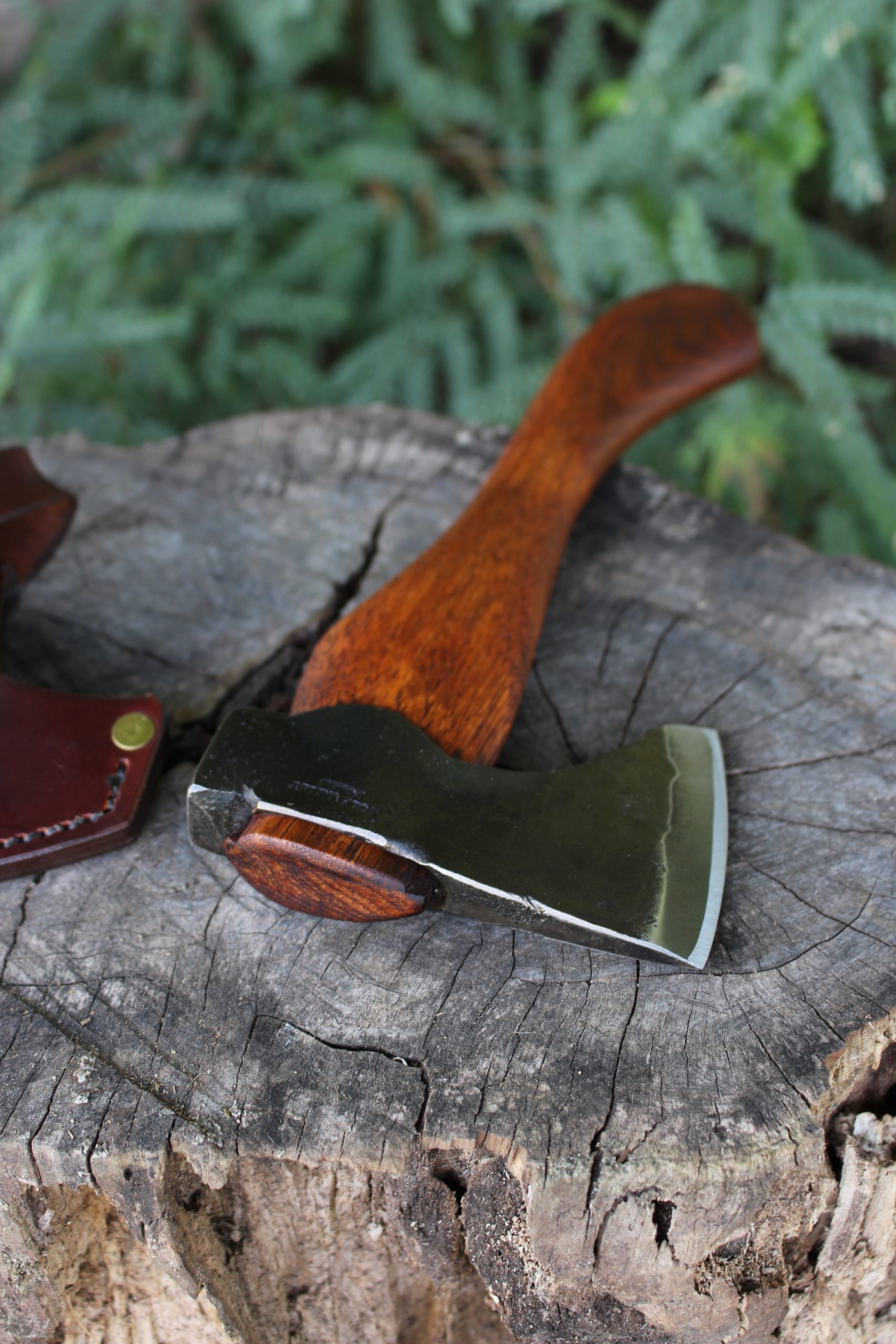 handmade, usa made, usa made axe, hatchet, chopping, wood chopping, outdoor, outdoorsman, survival, backwoodsman, hickory, axe made in america, axes made in the usa, ike bullington, wolf valley forge, valley forge, pack axe, back packing, camping, trail axe, hunting axe, trappers axe, camp axe, bush axe, belt axe, pack axe, leather shoulder rig, chopping axe, leather axe carrier, shoulder sling for axe, carpenter's axe, Wolf Valley Forge, Wolf Valley Forge axe release, Axe Wax, haversack, go back, man purse, man bag, canvas bag, reenactor, reenacting
