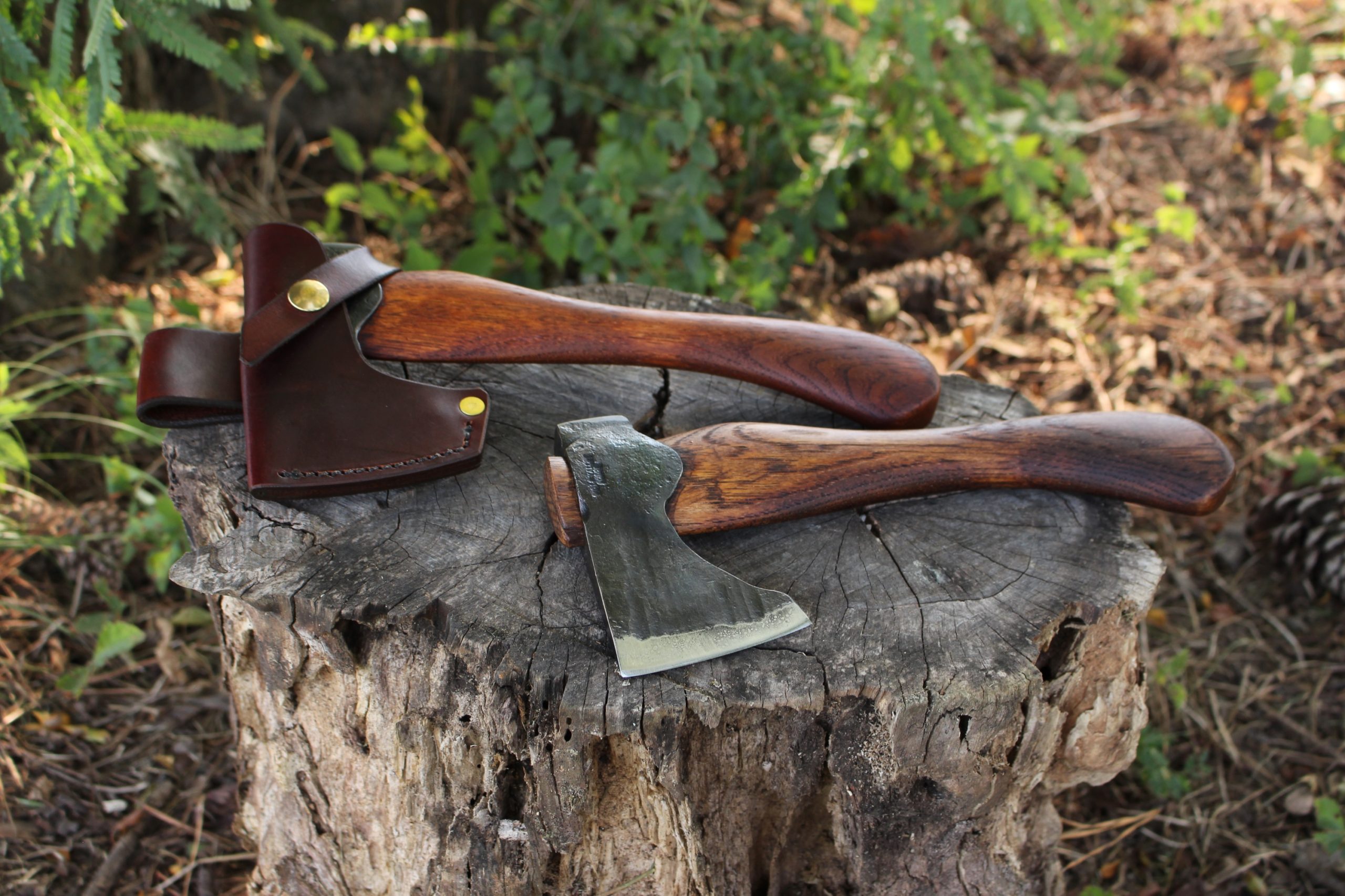 handmade, usa made, usa made axe, hatchet, chopping, wood chopping, outdoor, outdoorsman, survival, backwoodsman, hickory, axe made in america, axes made in the usa, ike bullington, wolf valley forge, valley forge, pack axe, back packing, camping, trail axe, hunting axe, trappers axe, camp axe, bush axe, belt axe, pack axe, leather shoulder rig, chopping axe, leather axe carrier, shoulder sling for axe, carpenter's axe, Wolf Valley Forge, Wolf Valley Forge axe release, Axe Wax, haversack, go back, man purse, man bag, canvas bag, reenactor, reenacting