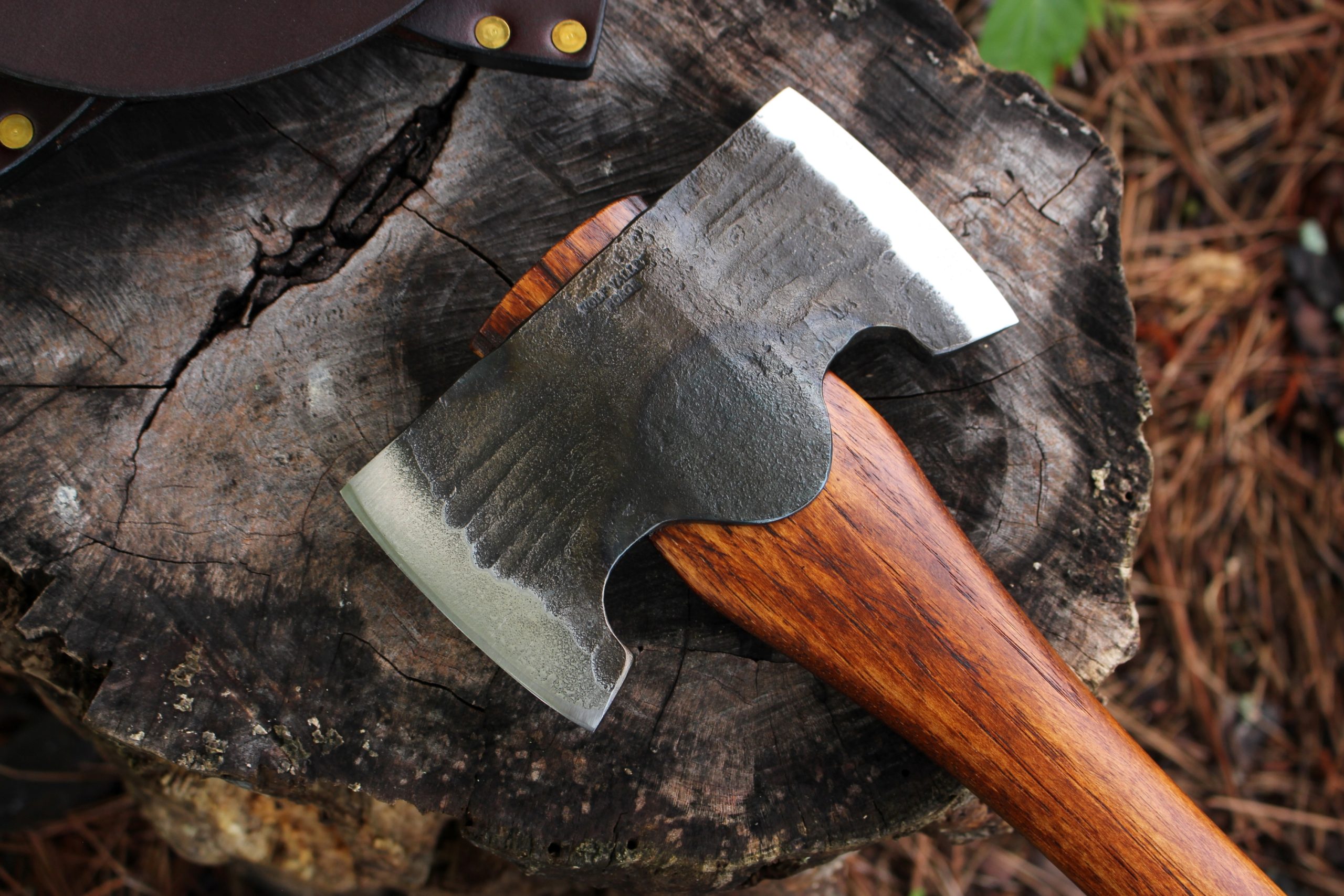 handmade, usa made, usa made axe, hatchet, chopping, wood chopping, outdoor, outdoorsman, survival, backwoodsman, hickory, axe made in america, axes made in the usa, ike bullington, nessmuk reproduction, wolf valley forge, valley forge, pack axe, back packing, camping, trail axe, hunting axe, trappers axe, camp axe, bush axe, belt axe, pack axe, leather shoulder rig, chopping axe, leather axe carrier, shoulder sling for axe, carpenter's axe, Wolf Valley Forge, Wolf Valley Forge axe release, Axe Wax, haversack, go bag, man purse, man bag, canvas bag, reenactor, reenacting, Trekker Axe, Axe Life, Splitting Wedge, Handforged, Wedge