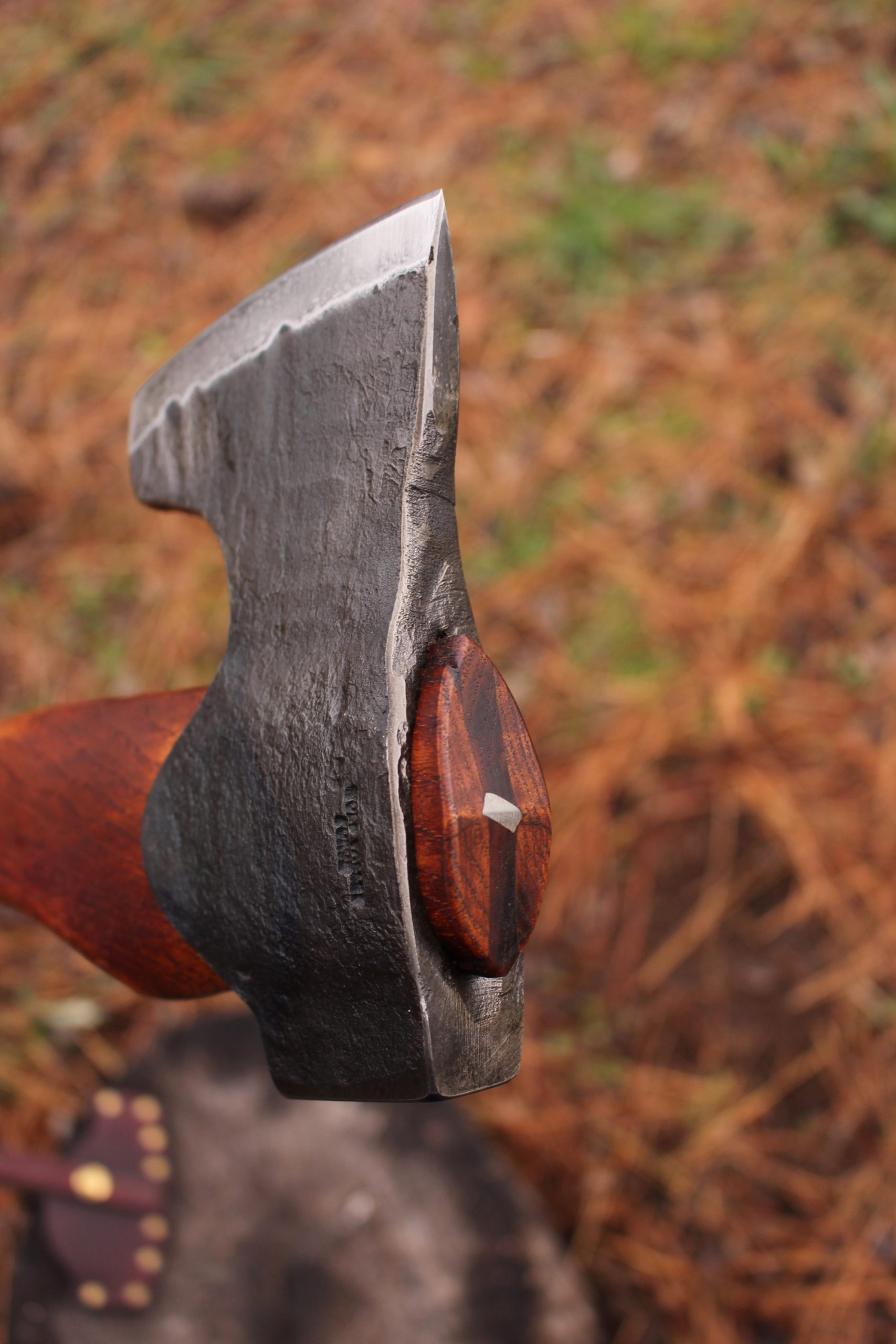 handmade, usa made, usa made axe, hatchet, chopping, wood chopping, outdoor, outdoorsman, survival, backwoodsman, hickory, axe made in america, axes made in the usa, ike bullington, wolf valley forge, valley forge, pack axe, back packing, camping, trail axe, hunting axe, trappers axe, camp axe, bush axe, belt axe, pack axe, leather shoulder rig, chopping axe, leather axe carrier, shoulder sling for axe, carpenter's axe, Wolf Valley Forge, Wolf Valley Forge axe release, Axe Wax, haversack, go bag, man purse, man bag, canvas bag, reenactor, reenacting, Trekker Axe, Axe Life, Splitting Wedge, Handforged, Wedge