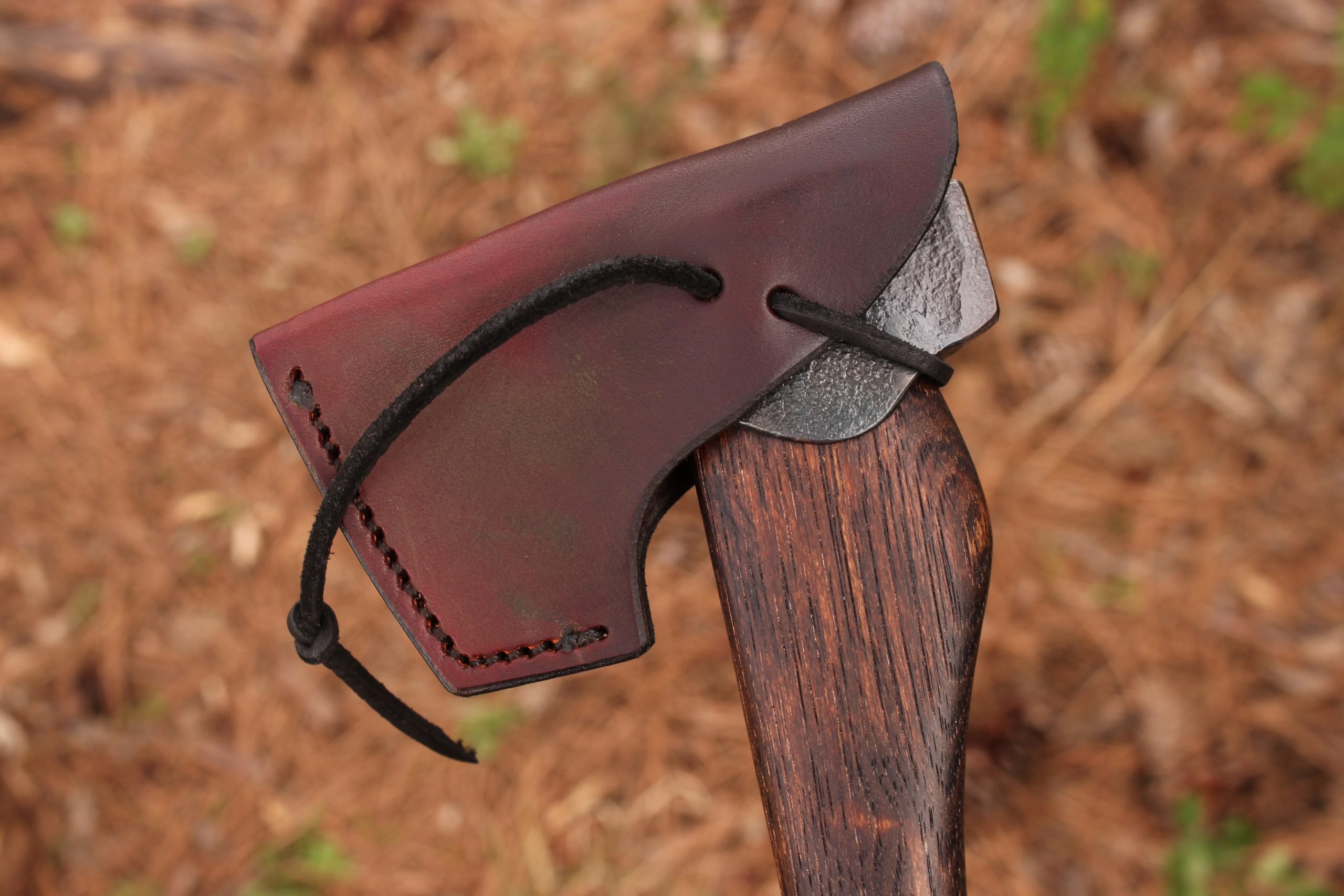 handmade, usa made, usa made axe, hatchet, chopping, wood chopping, outdoor, outdoorsman, survival, backwoodsman, hickory, axe made in america, axes made in the usa, ike bullington, wolf valley forge, valley forge, pack axe, back packing, camping, trail axe, hunting axe, trappers axe, camp axe, bush axe, belt axe, pack axe, leather shoulder rig, chopping axe, leather axe carrier, shoulder sling for axe, carpenter's axe, Wolf Valley Forge, Wolf Valley Forge axe release, Axe Wax, haversack, go back, man purse, man bag, canvas bag, reenactor, reenacting, Trekker Axe, Axe Life, handforged
