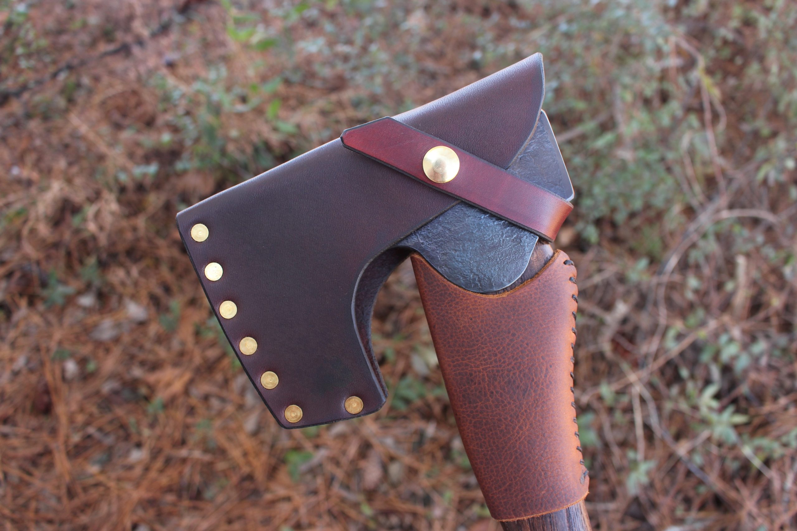 handmade, usa made, usa made axe, hatchet, chopping, wood chopping, outdoor, outdoorsman, survival, backwoodsman, hickory, axe made in america, axes made in the usa, ike bullington, wolf valley forge, valley forge, pack axe, back packing, camping, trail axe, hunting axe, trappers axe, camp axe, bush axe, belt axe, pack axe, leather shoulder rig, chopping axe, leather axe carrier, shoulder sling for axe, carpenter's axe, Wolf Valley Forge, Wolf Valley Forge axe release, Axe Wax, haversack, go back, man purse, man bag, canvas bag, reenactor, reenacting