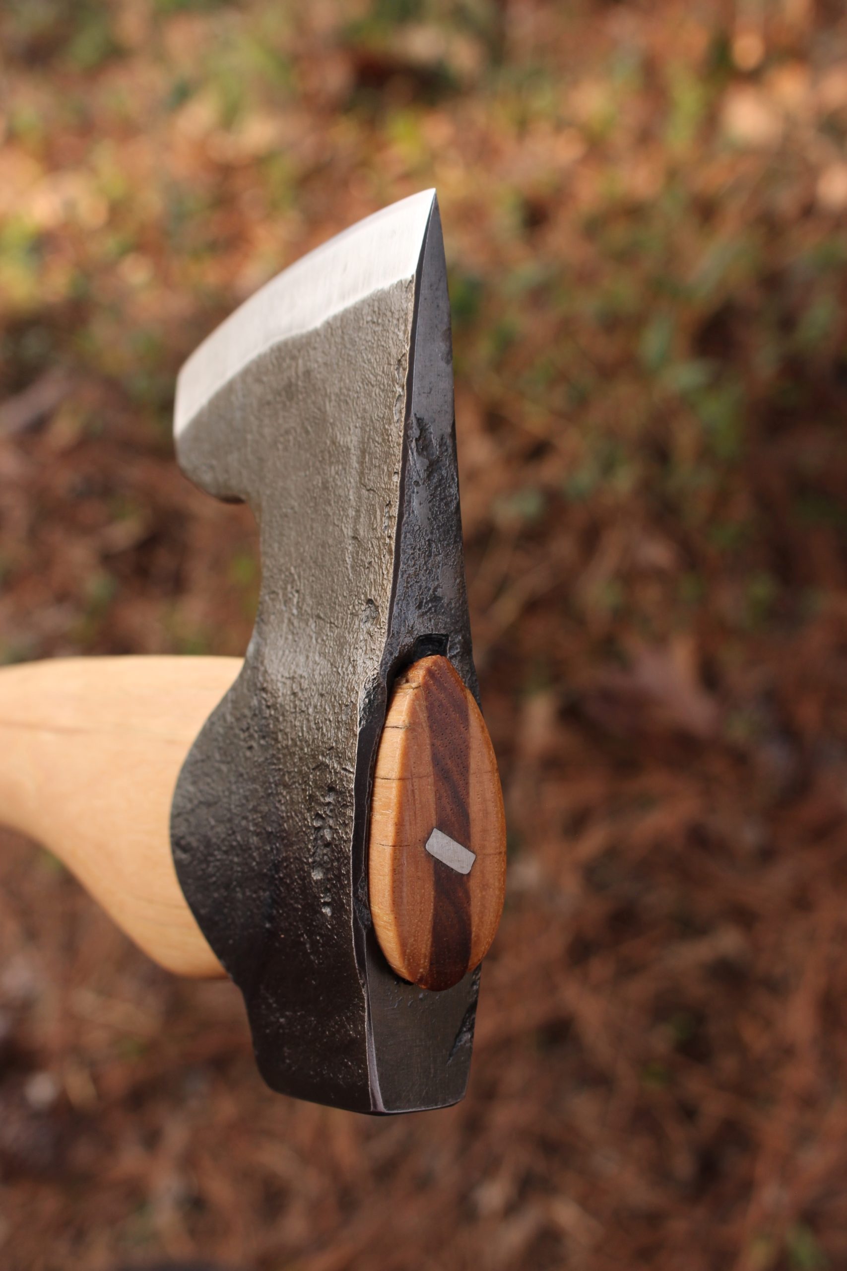 handmade, usa made, usa made axe, hatchet, chopping, wood chopping, outdoor, outdoorsman, survival, backwoodsman, hickory, axe made in america, axes made in the usa, ike bullington, wolf valley forge, valley forge, pack axe, back packing, camping, trail axe, hunting axe, trappers axe, camp axe, bush axe, belt axe, pack axe, leather shoulder rig, chopping axe, leather axe carrier, shoulder sling for axe, carpenter's axe, Wolf Valley Forge, Wolf Valley Forge axe release, Axe Wax, haversack, go back, man purse, man bag, canvas bag, reenactor, reenacting