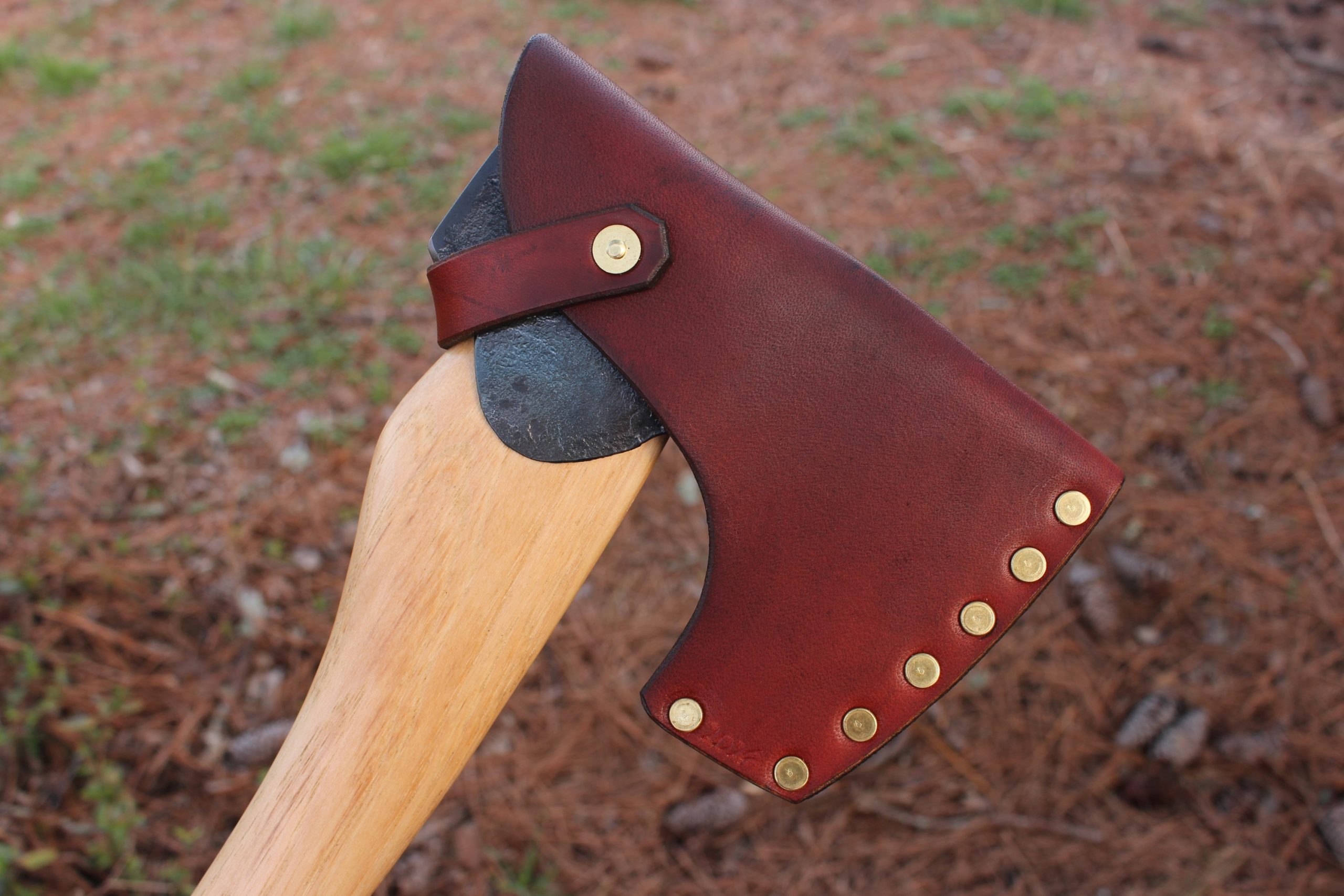 handmade, usa made, usa made axe, hatchet, chopping, wood chopping, outdoor, outdoorsman, survival, backwoodsman, hickory, axe made in america, axes made in the usa, ike bullington, wolf valley forge, valley forge, pack axe, back packing, camping, trail axe, hunting axe, trappers axe, camp axe, bush axe, belt axe, pack axe, leather shoulder rig, chopping axe, leather axe carrier, shoulder sling for axe, carpenter's axe, Wolf Valley Forge, Wolf Valley Forge axe release, Axe Wax, haversack, go back, man purse, man bag, canvas bag, reenactor, reenacting