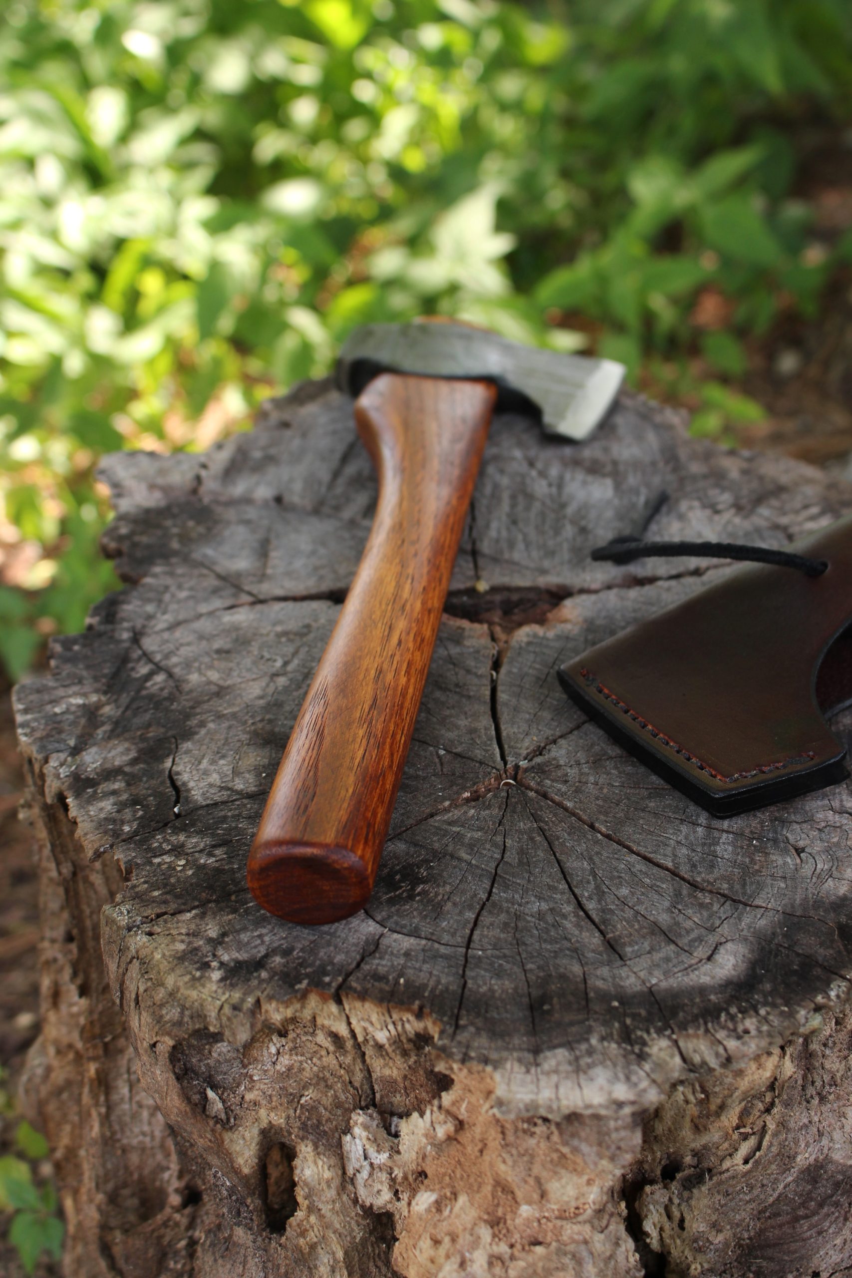 handmade, usa made, usa made axe, hatchet, chopping, wood chopping, outdoor, outdoorsman, survival, backwoodsman, hickory, axe made in america, axes made in the usa, ike bullington, wolf valley forge, valley forge, pack axe, back packing, camping, trail axe, hunting axe, trappers axe, camp axe, bush axe, belt axe, pack axe, leather shoulder rig, chopping axe, leather axe carrier, shoulder sling for axe, carpenter's axe, Wolf Valley Forge, Wolf Valley Forge axe release, Axe Wax, haversack, go back, man purse, man bag, canvas bag, reenactor, reenacting, Trekker Axe, Axe Life, handforged