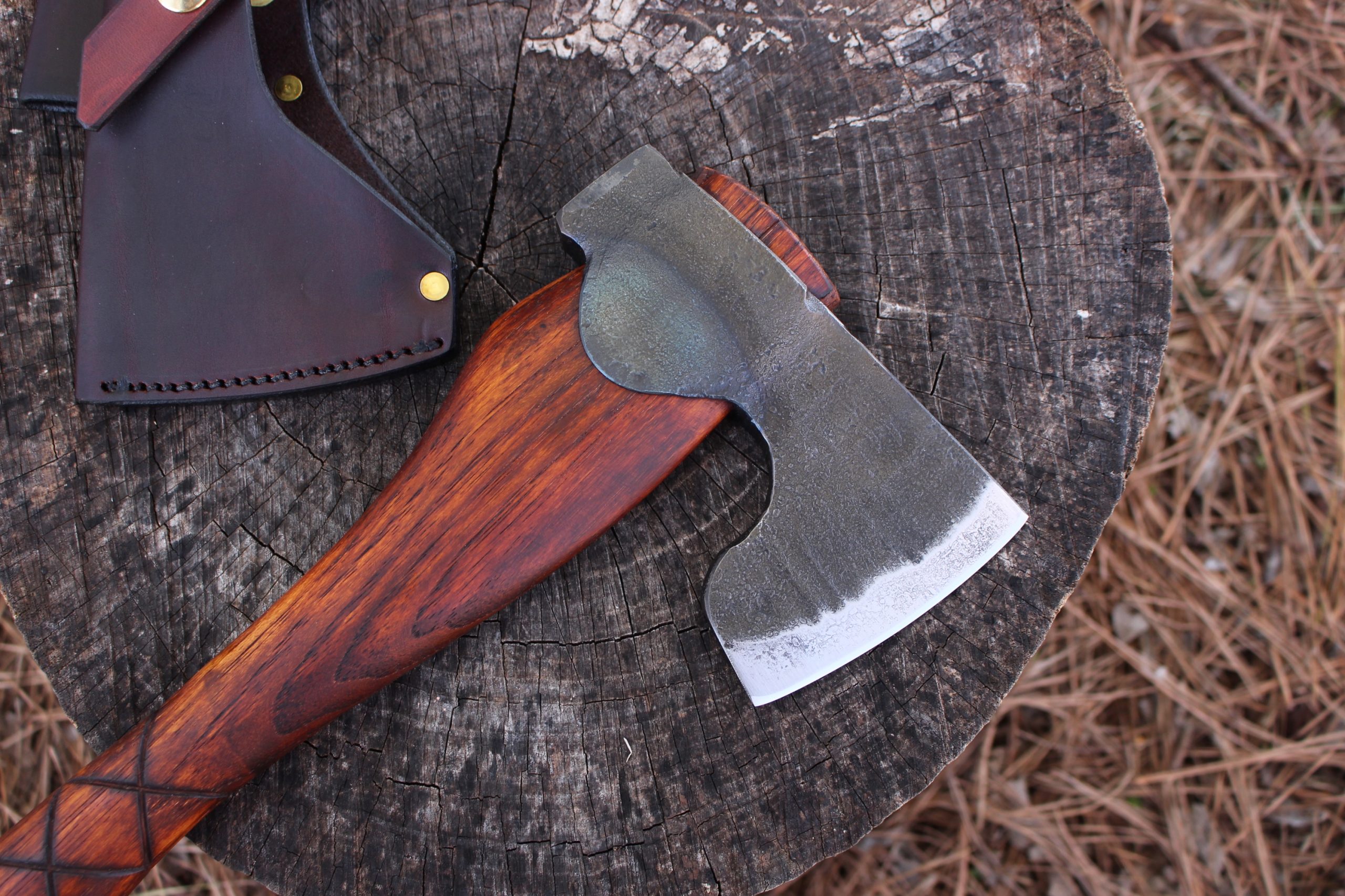 handmade, usa made, usa made axe, hatchet, chopping, wood chopping, outdoor, outdoorsman, survival, backwoodsman, hickory, axe made in america, axes made in the usa, ike bullington, wolf valley forge, valley forge, pack axe, back packing, camping, trail axe, hunting axe, trappers axe, camp axe, bush axe, belt axe, pack axe, leather shoulder rig, chopping axe, leather axe carrier, shoulder sling for axe, carpenter's axe, Wolf Valley Forge, Wolf Valley Forge axe release, Axe Wax, haversack, go back, man purse, man bag, canvas bag, reenactor, reenacting