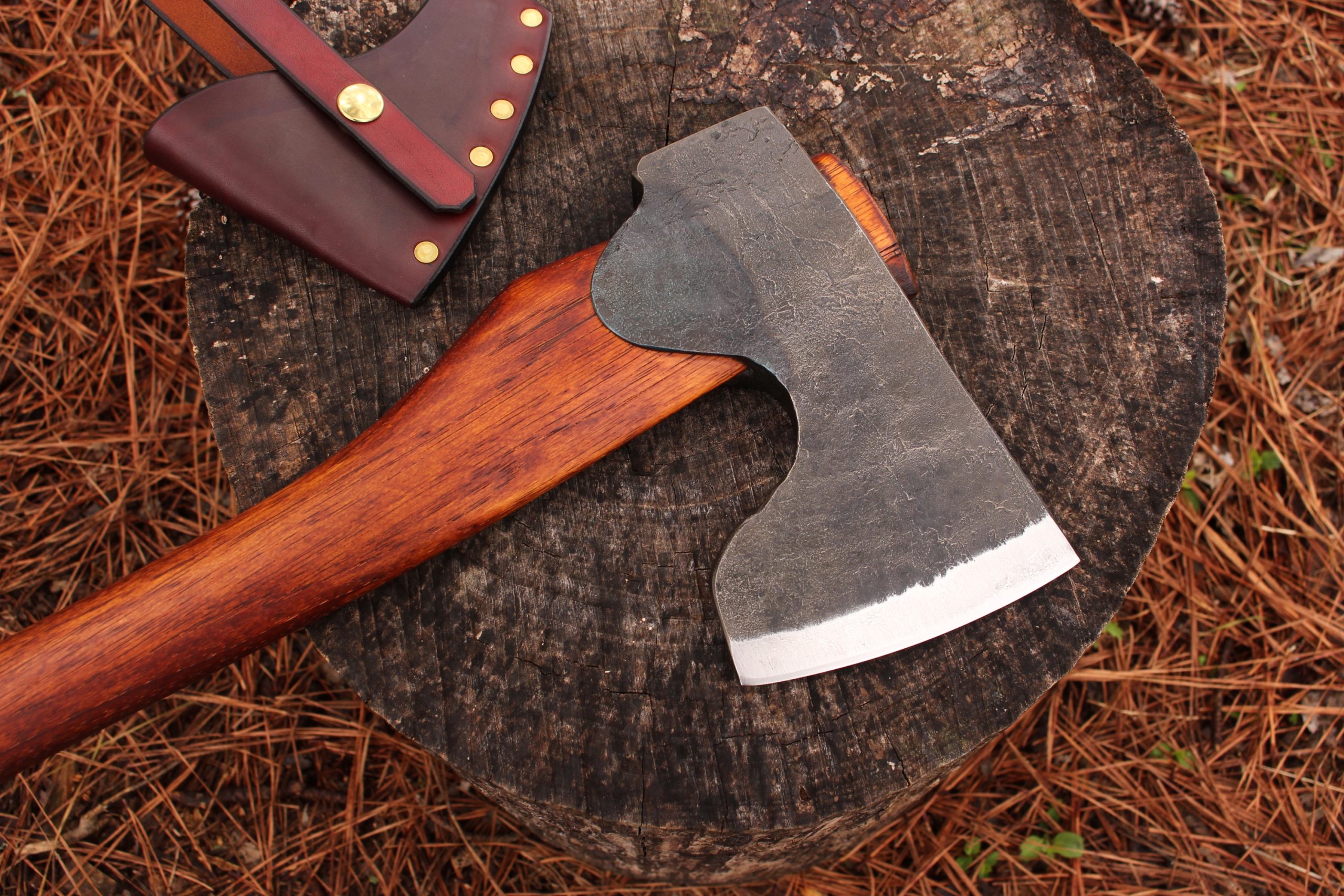 handmade, usa made, usa made axe, hatchet, chopping, wood chopping, outdoor, outdoorsman, survival, backwoodsman, hickory, axe made in america, axes made in the usa, ike bullington, wolf valley forge, valley forge, pack axe, back packing, camping, trail axe, hunting axe, trappers axe, camp axe, bush axe, belt axe, pack axe, leather shoulder rig, chopping axe, leather axe carrier, shoulder sling for axe, carpenter's axe, Wolf Valley Forge, Wolf Valley Forge axe release, Axe Wax, haversack, go back, man purse, man bag, canvas bag, reenactor, reenacting