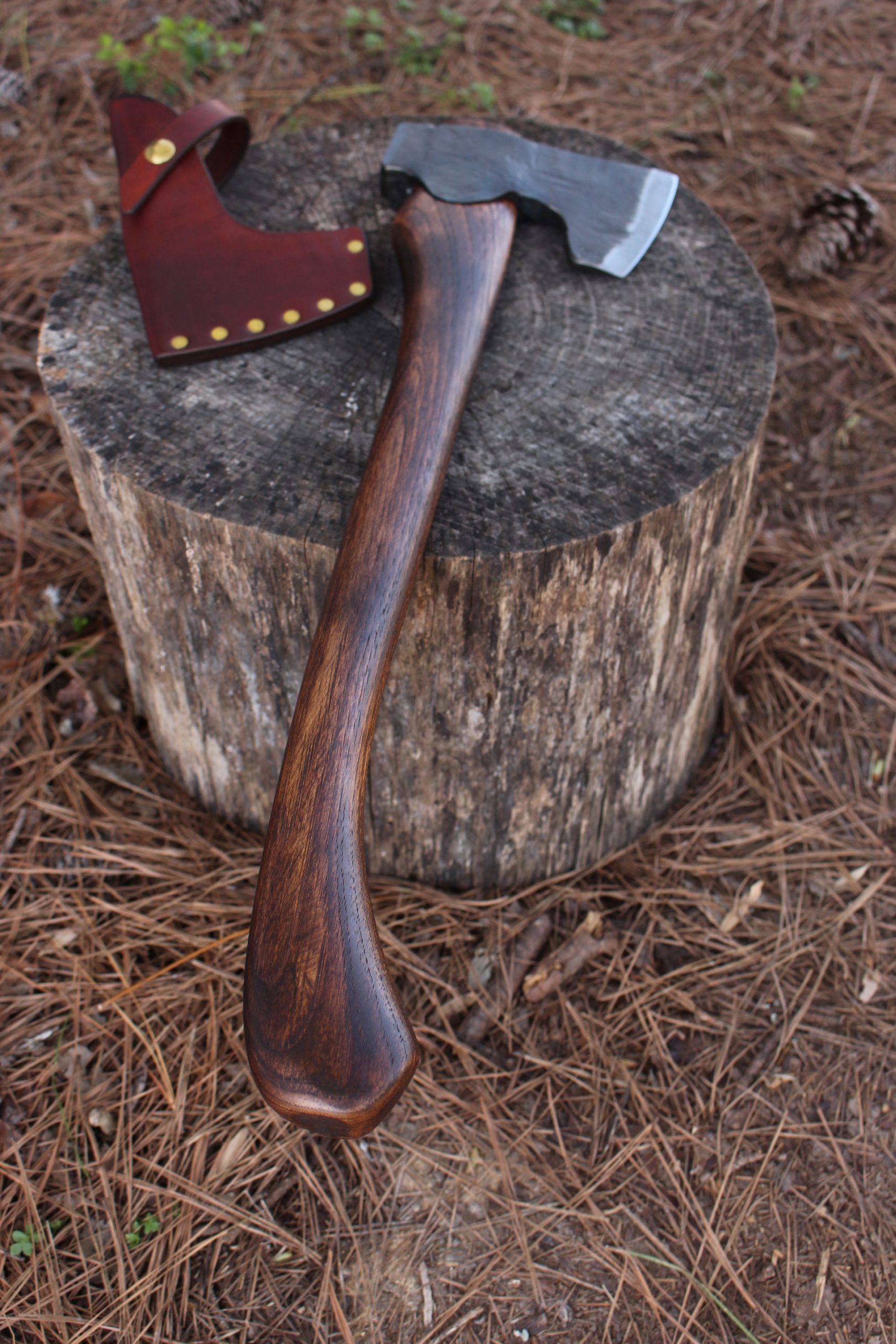 handmade, usa made, usa made axe, hatchet, chopping, wood chopping, outdoor, outdoorsman, survival, backwoodsman, hickory, axe made in america, axes made in the usa, ike bullington, wolf valley forge, valley forge, pack axe, back packing, camping, trail axe, hunting axe, trappers axe, camp axe, bush axe, belt axe, pack axe, leather shoulder rig, chopping axe, leather axe carrier, shoulder sling for axe, carpenter's axe, Wolf Valley Forge, Wolf Valley Forge axe release, Axe Wax, haversack, go bag, man purse, man bag, canvas bag, reenactor, reenacting, Trekker Axe, Axe Life, Splitting Wedge, Handforged, Wedge