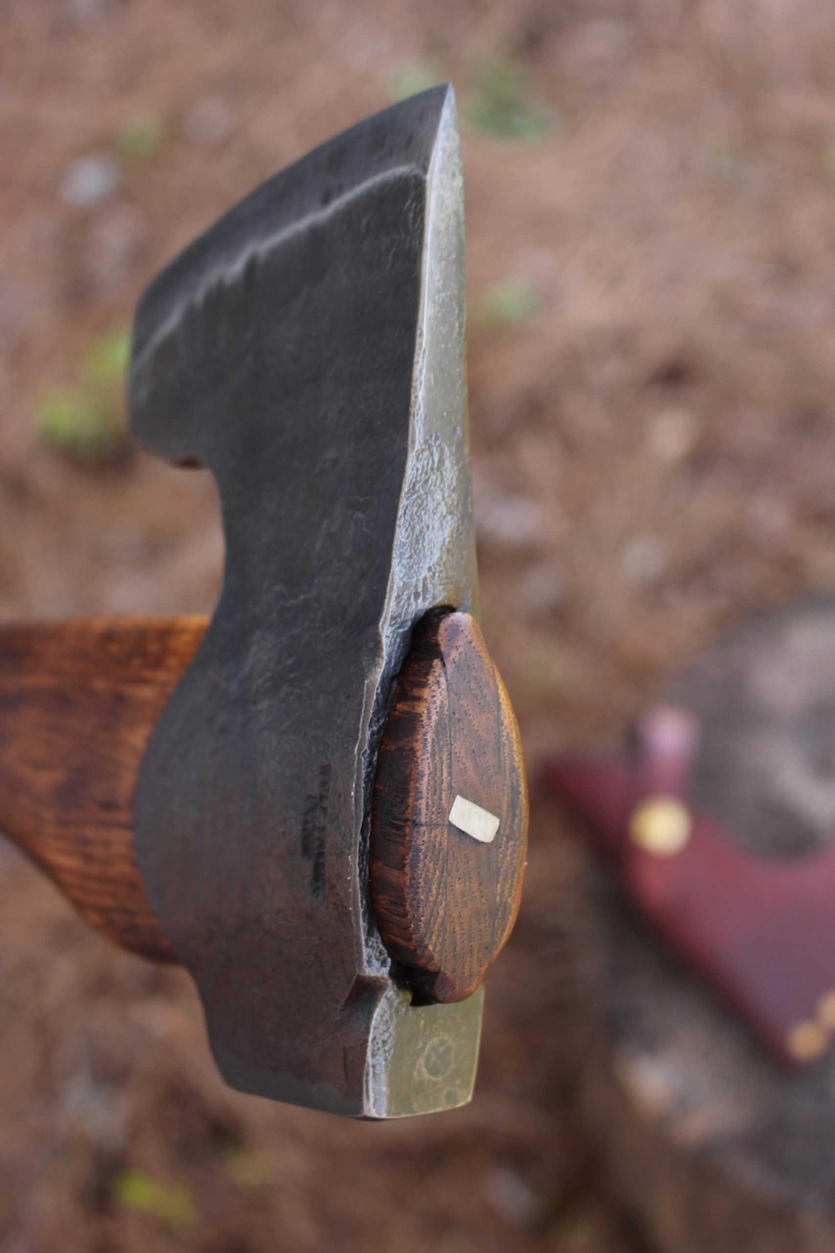 handmade, usa made, usa made axe, hatchet, chopping, wood chopping, outdoor, outdoorsman, survival, backwoodsman, hickory, axe made in america, axes made in the usa, ike bullington, wolf valley forge, valley forge, pack axe, back packing, camping, trail axe, hunting axe, trappers axe, camp axe, bush axe, belt axe, pack axe, leather shoulder rig, chopping axe, leather axe carrier, shoulder sling for axe, carpenter's axe, Wolf Valley Forge, Wolf Valley Forge axe release, Axe Wax, haversack, go bag, man purse, man bag, canvas bag, reenactor, reenacting, Trekker Axe, Axe Life, Splitting Wedge, Handforged, Wedge