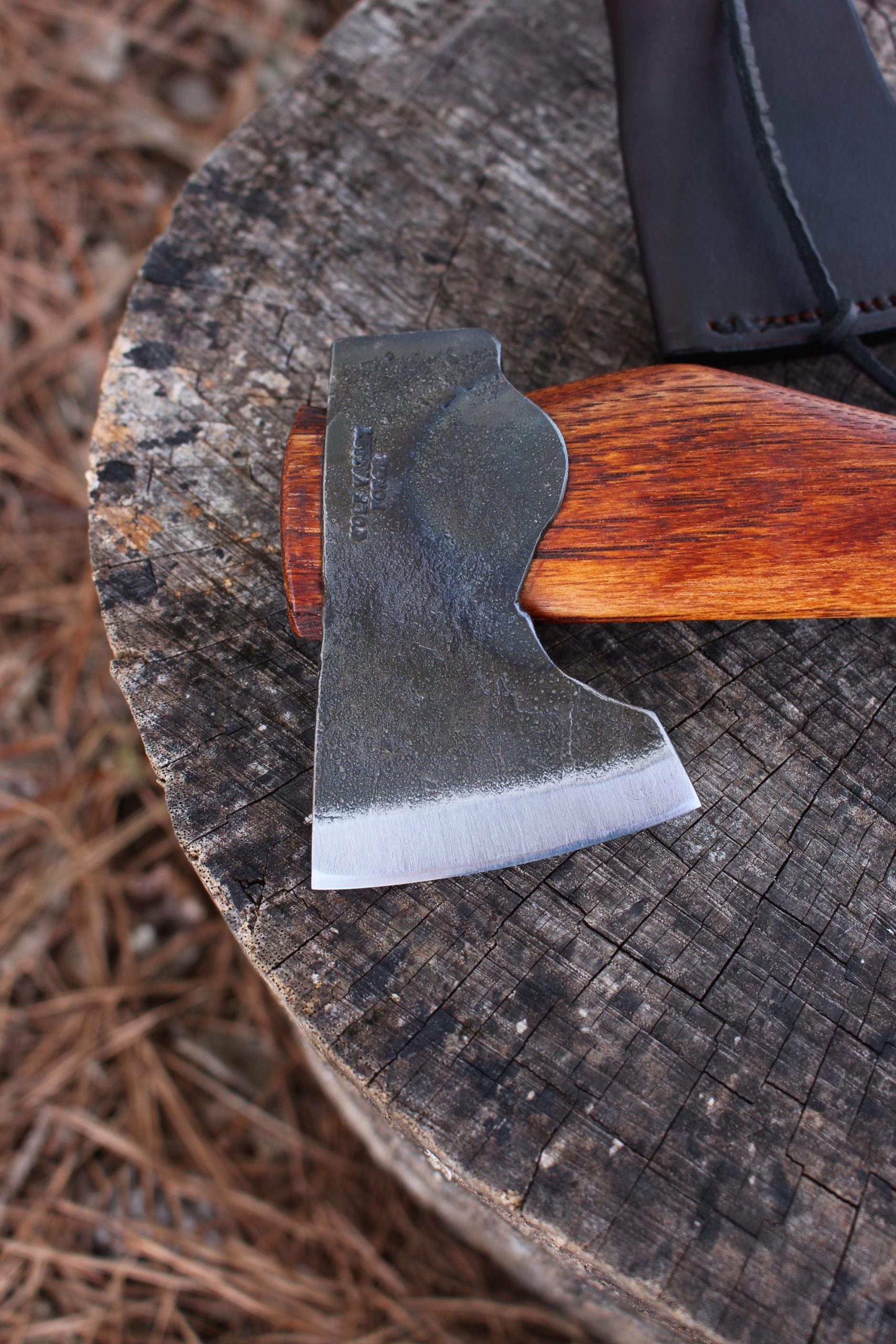 handmade, usa made, usa made axe, hatchet, chopping, wood chopping, outdoor, outdoorsman, survival, backwoodsman, hickory, axe made in america, axes made in the usa, ike bullington, wolf valley forge, valley forge, pack axe, back packing, camping, trail axe, hunting axe, trappers axe, camp axe, bush axe, belt axe, pack axe, leather shoulder rig, chopping axe, leather axe carrier, shoulder sling for axe, carpenter's axe, Wolf Valley Forge, Wolf Valley Forge axe release, Axe Wax, haversack, go bag, man purse, man bag, canvas bag, reenactor, reenacting, Trekker Axe, Axe Life, Splitting Wedge, Handforged, Wedge